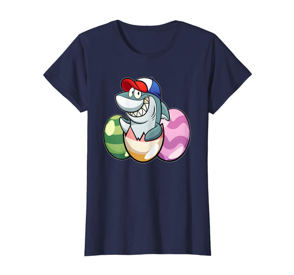 Easter Shirts For Kids Boys Girls Shark Shirt Easter Eggs
