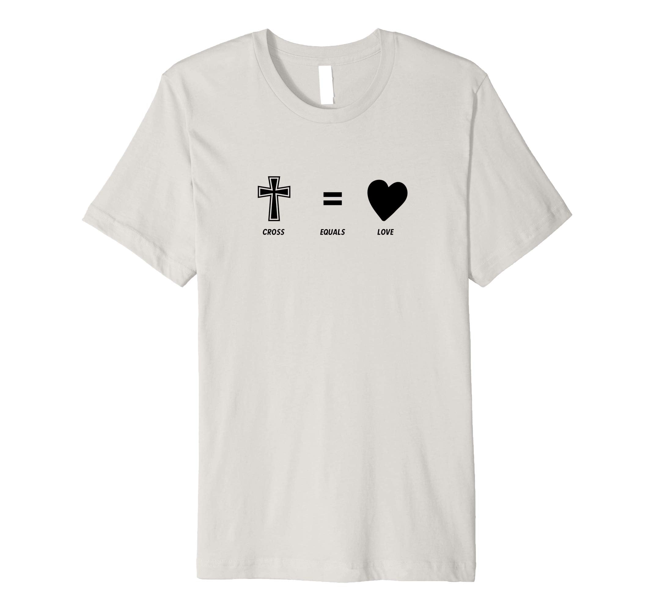 Cross Equals Love Inspiring Easter Christian Gift Shirt