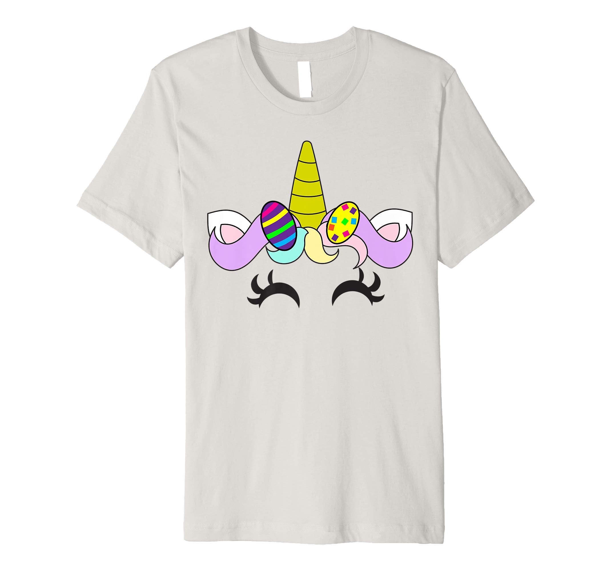 Easter Unicorn Girl Shirt | Cute Easter Painted Eggs Gift