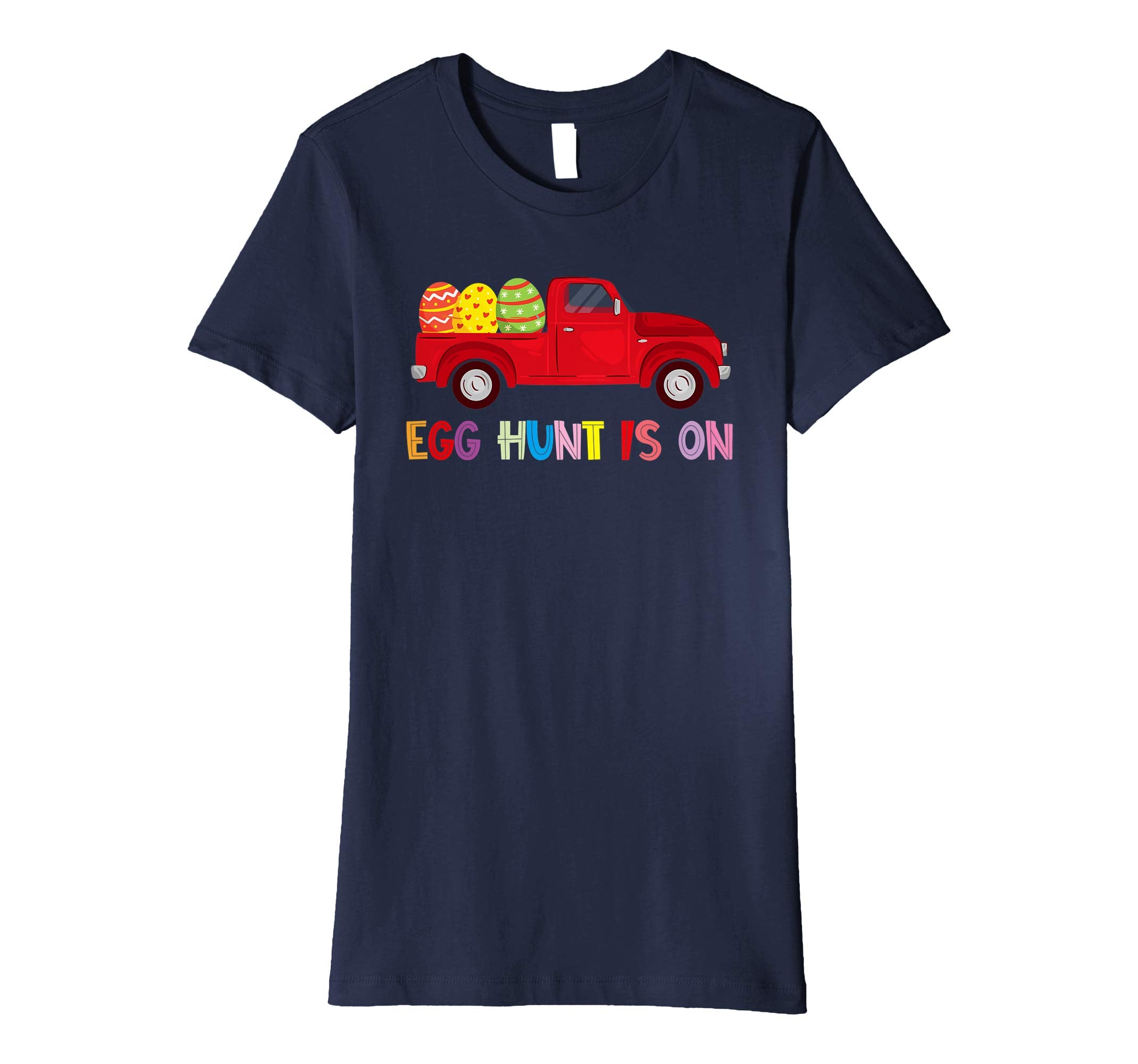 Happy Easter Truck Egg Hunt Is On Kids Boys Girls Shirt Gift