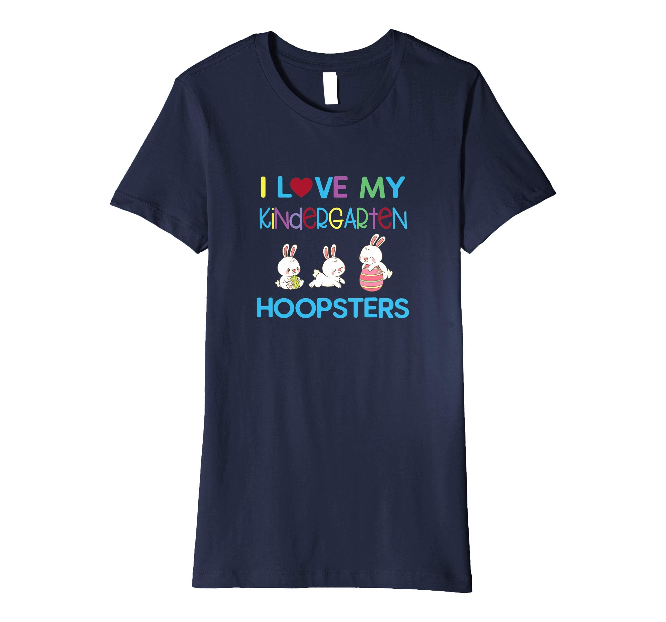 I Love My Kindergarten Hopsters Cool Easter Kids Shirt