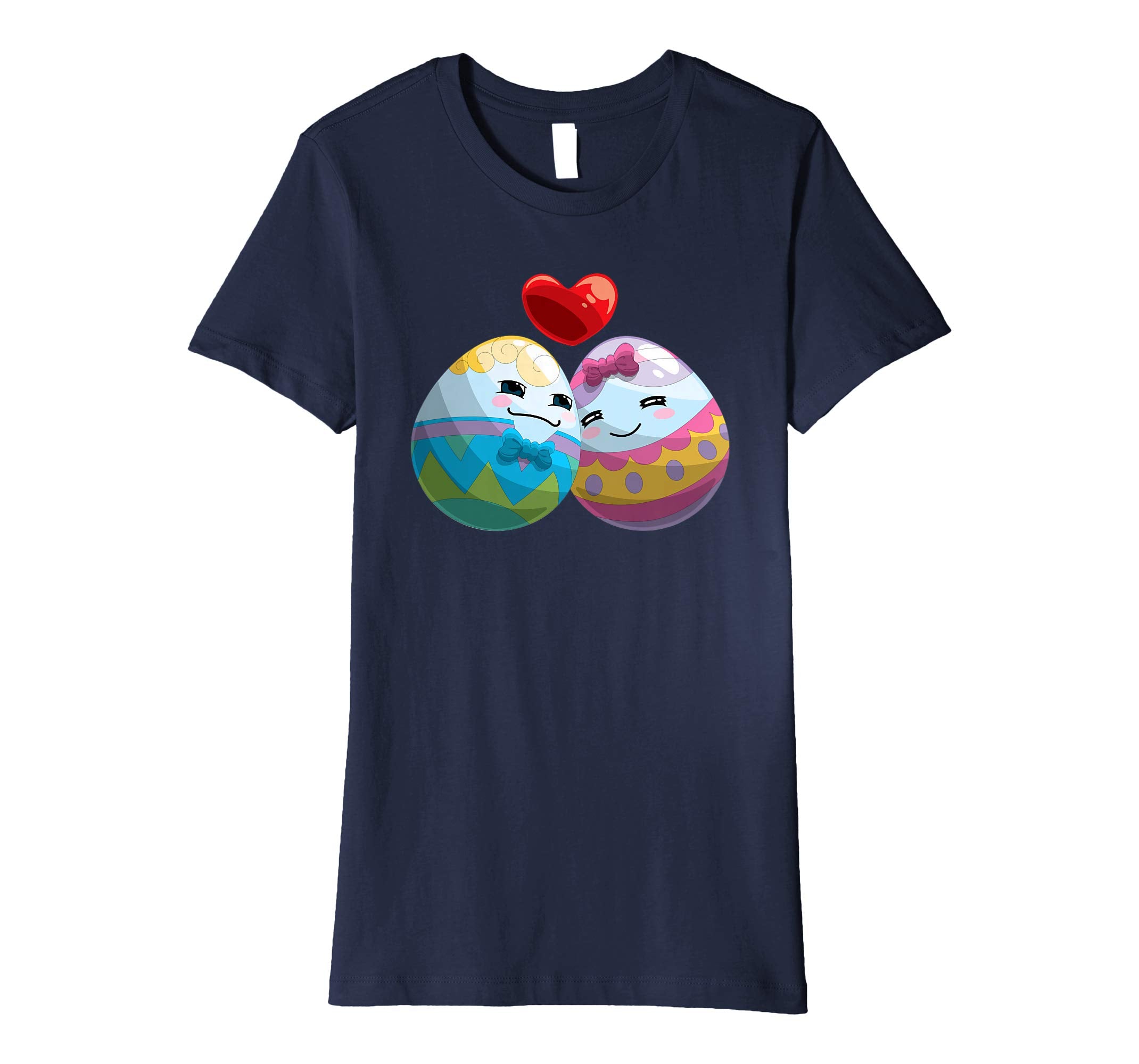 Easter Shirt with Cute Egg Couple for Men and Women