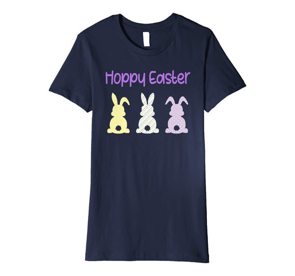 Funny Easter Bunny Shirt Pun Humor Eggs Hoppin'