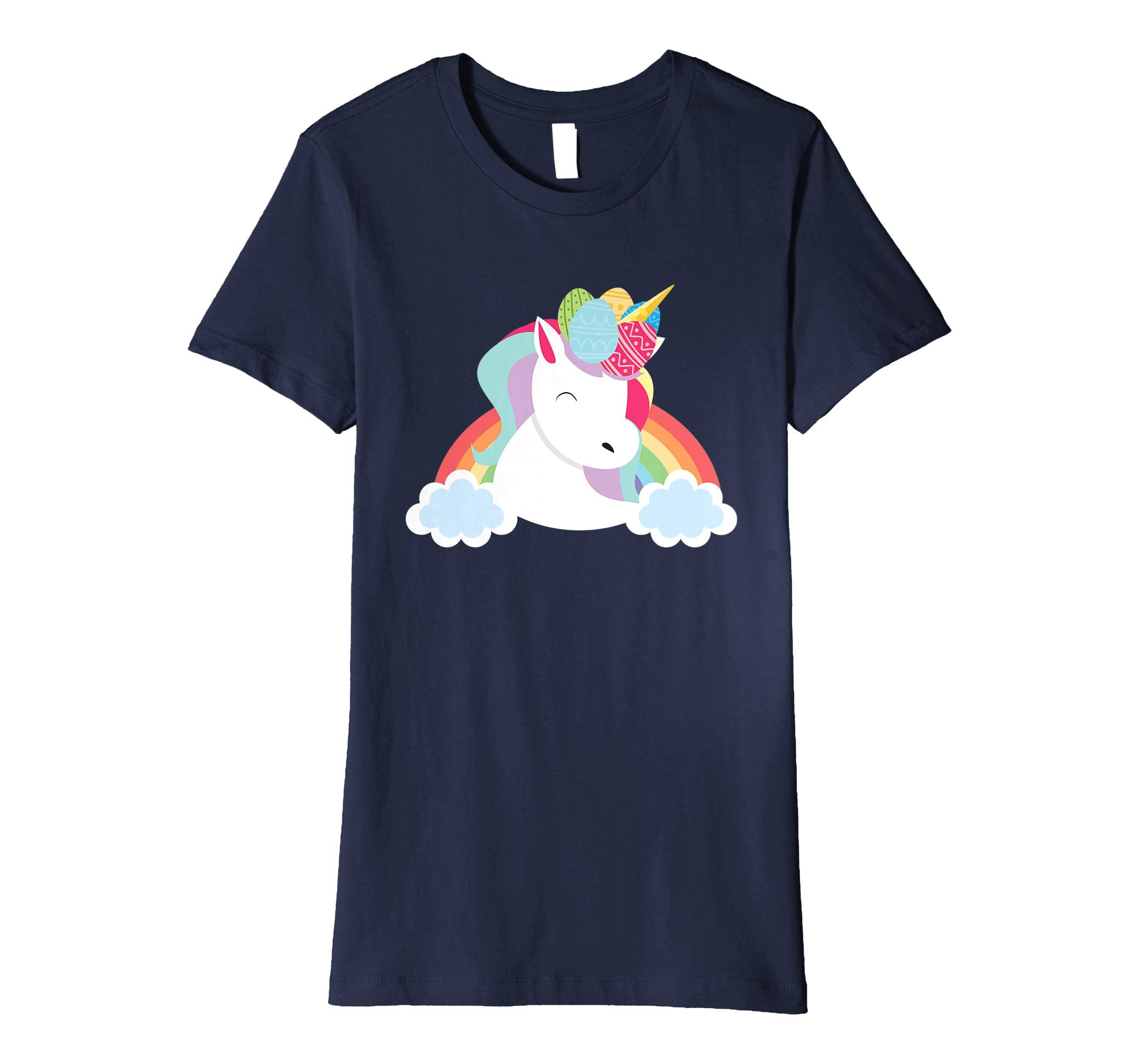 Cool Unicorn With Easter Eggs On Horn Outfit Shirt Gift