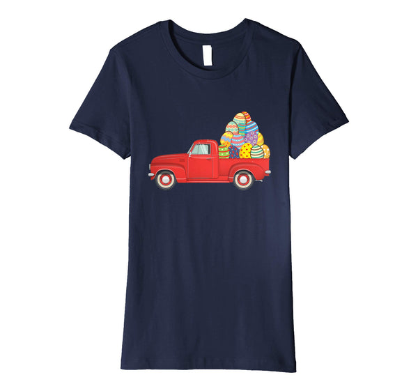 Digging Into Easter Day Egg Easter Truck Wagon Lover Shirt