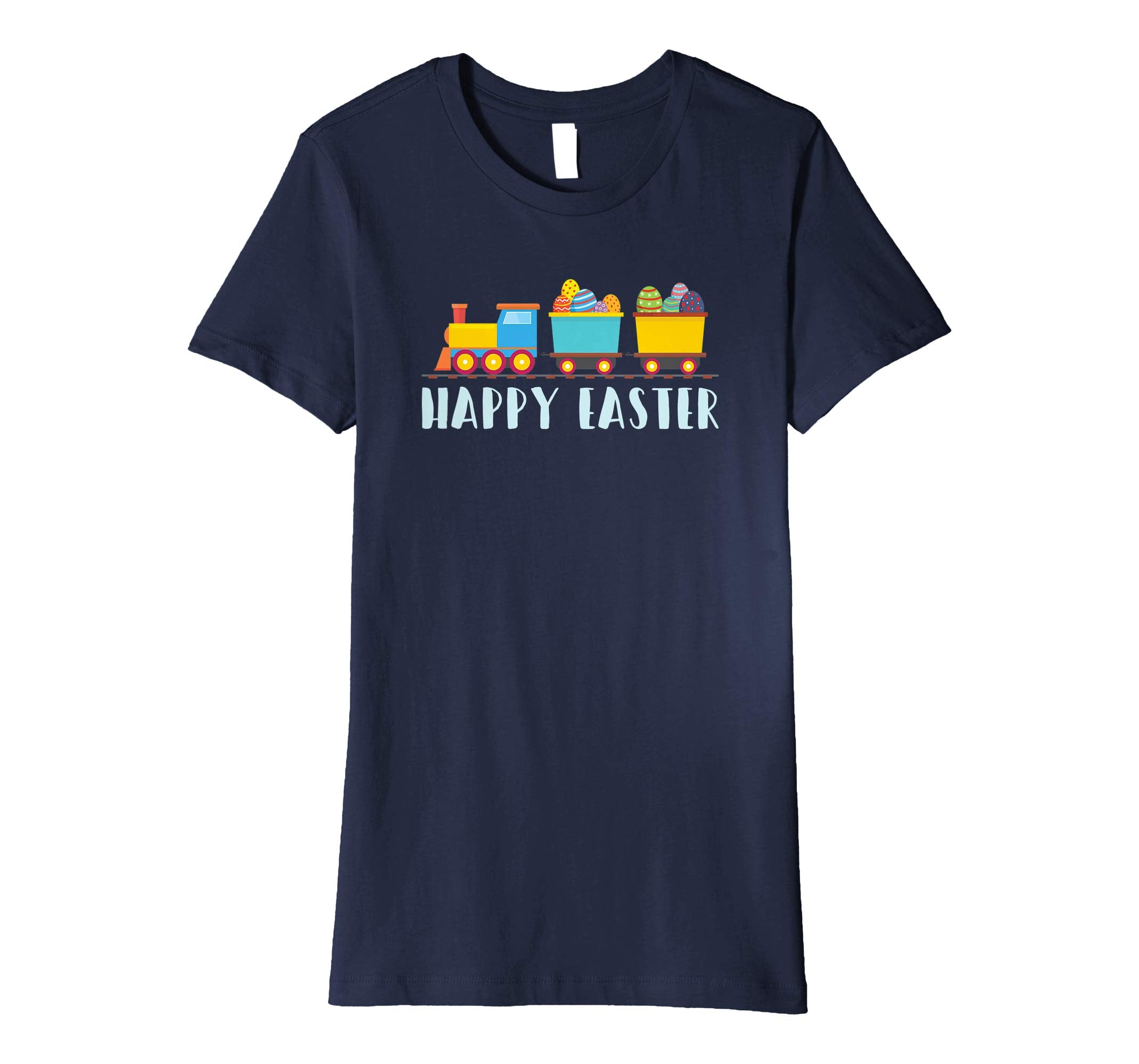 Happy Easter Cute Train With Easter Egg T Shirt Gift