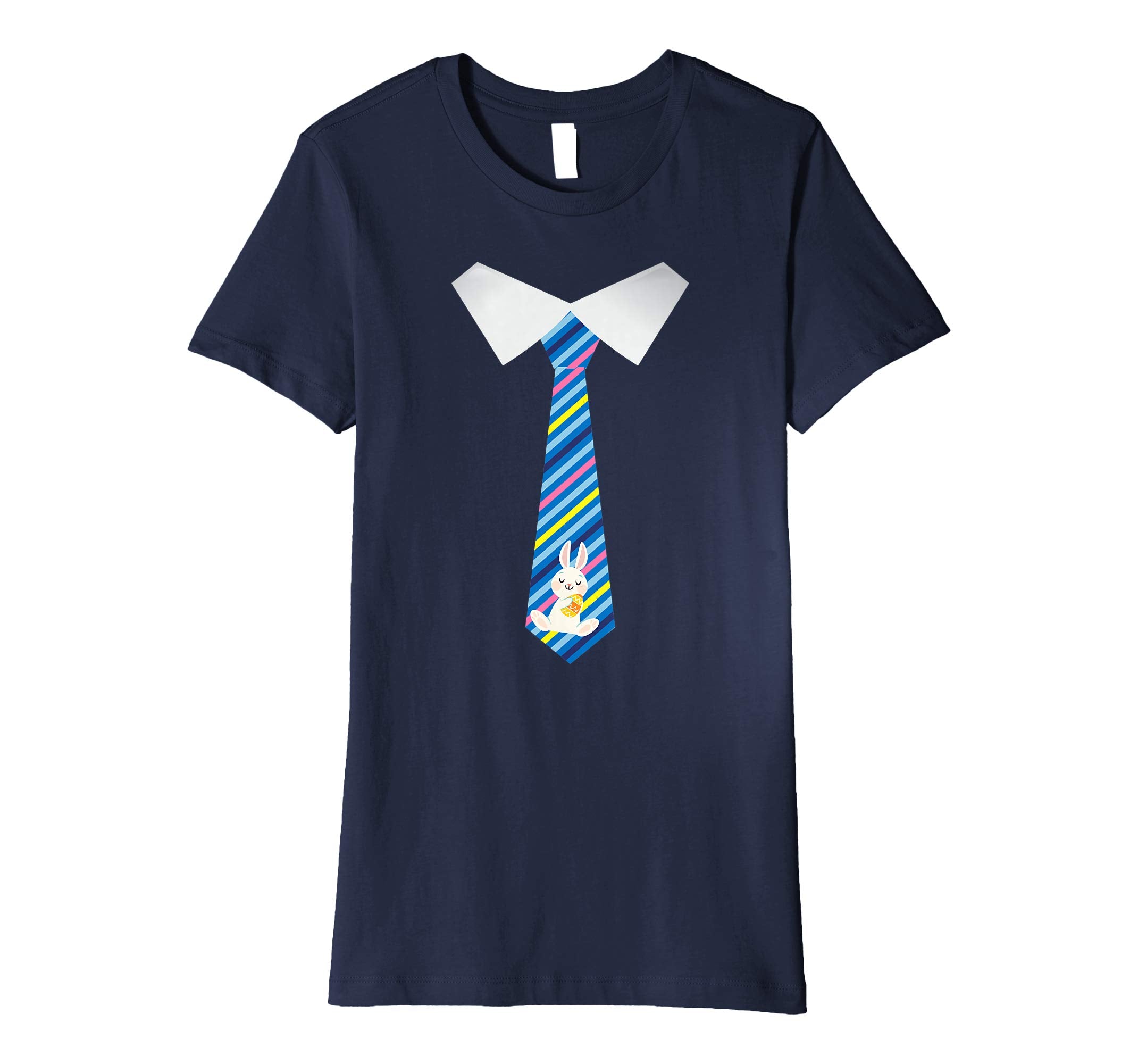 Boy Man Tie Costume With Bunny & Easter Eggs Inside Shirt