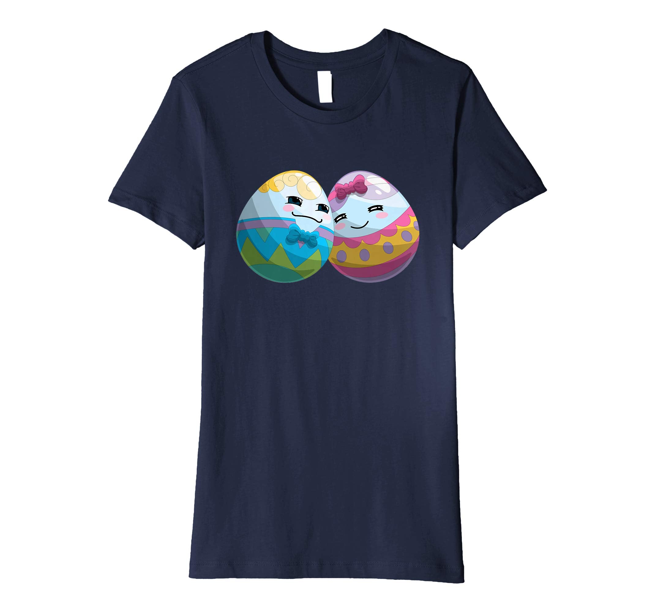 Easter Shirt with Cute Egg Couple for Men and Women
