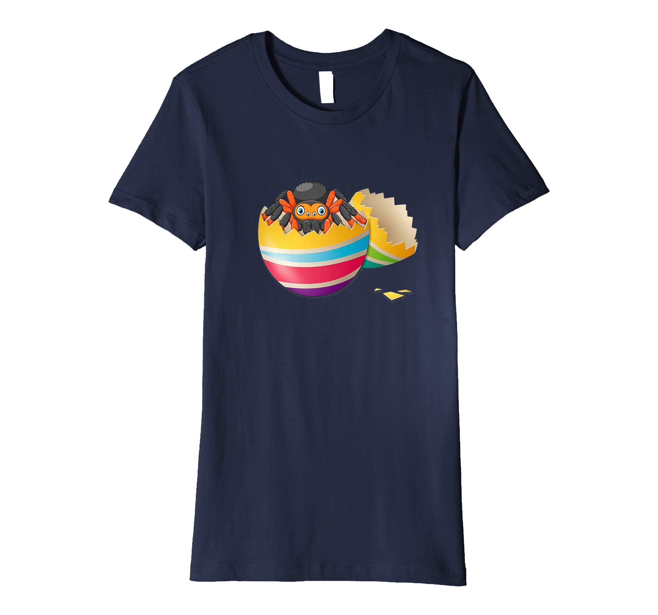 Baby Spider Hatching From Easter Egg Easter Day Shirt