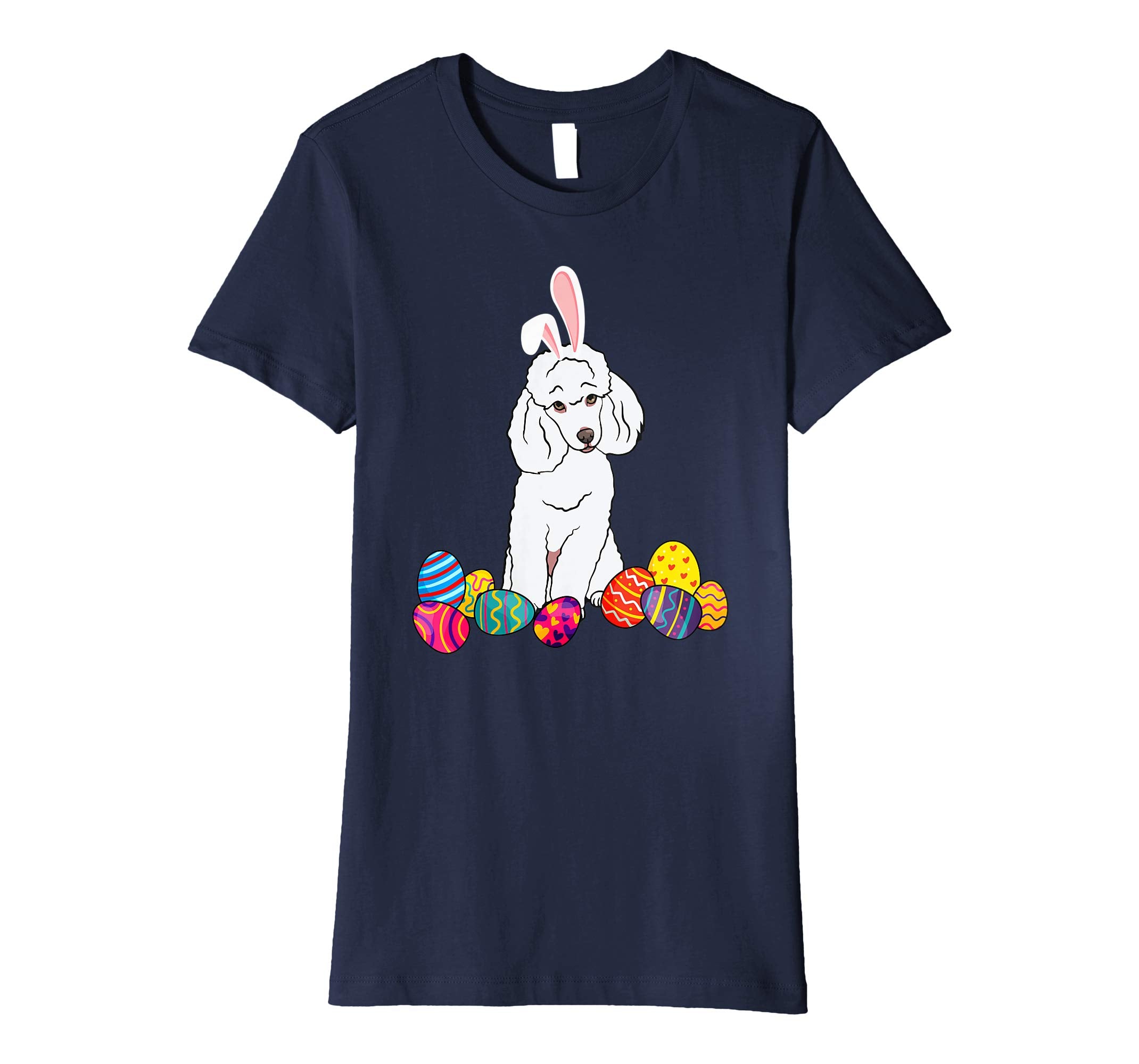 Poodle Bunny Ear With Egg Easter Easter Day Shirt