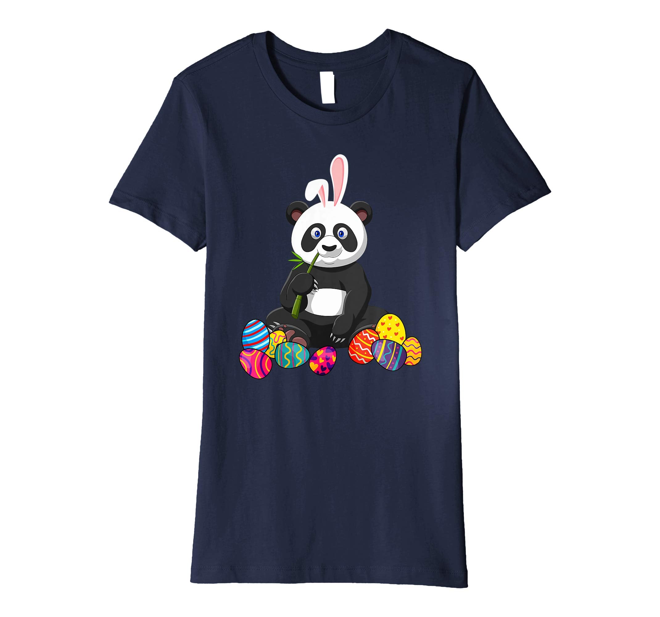 Panda Bunny Ear With Egg Easter Easter Day Shirt
