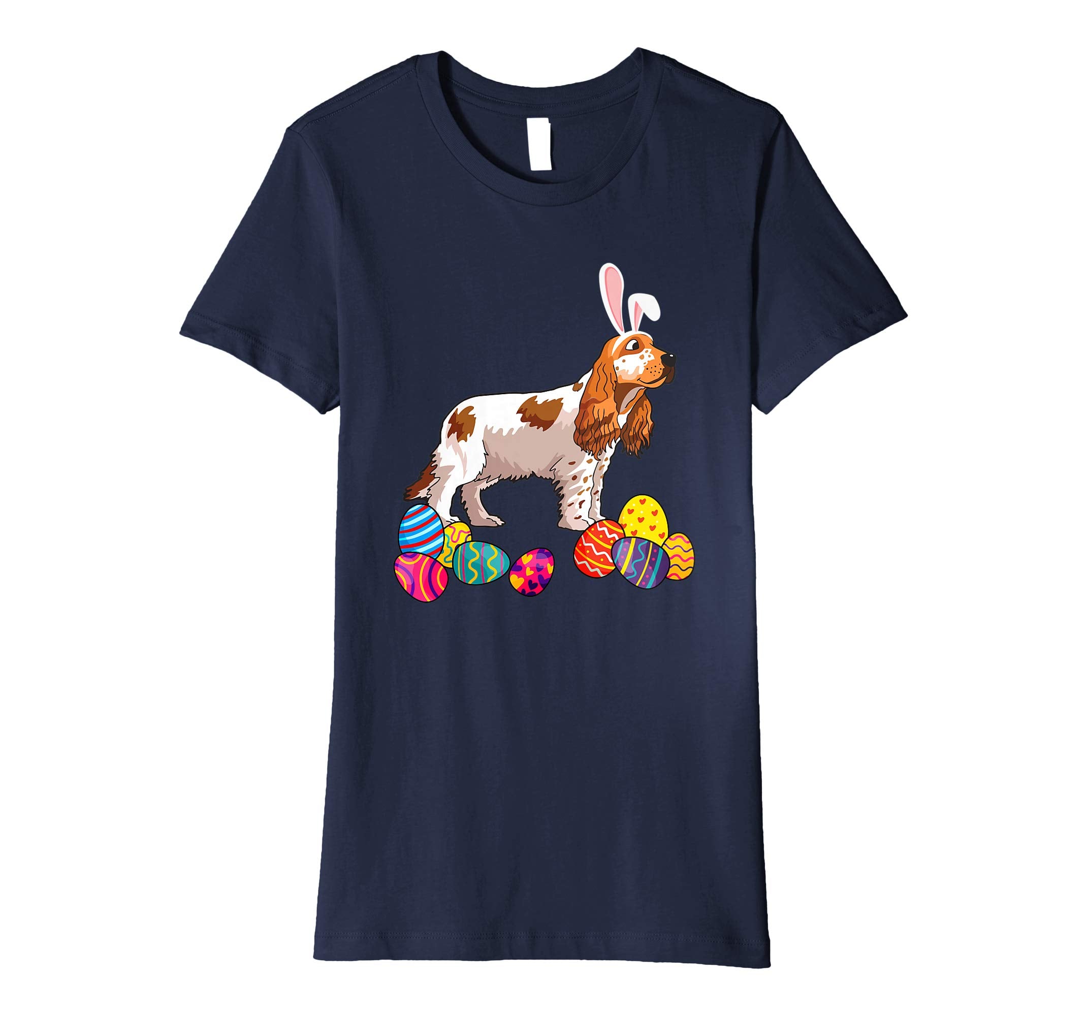 Cocker Spaniel Bunny Ear With Egg Easter Easter Day Shirt