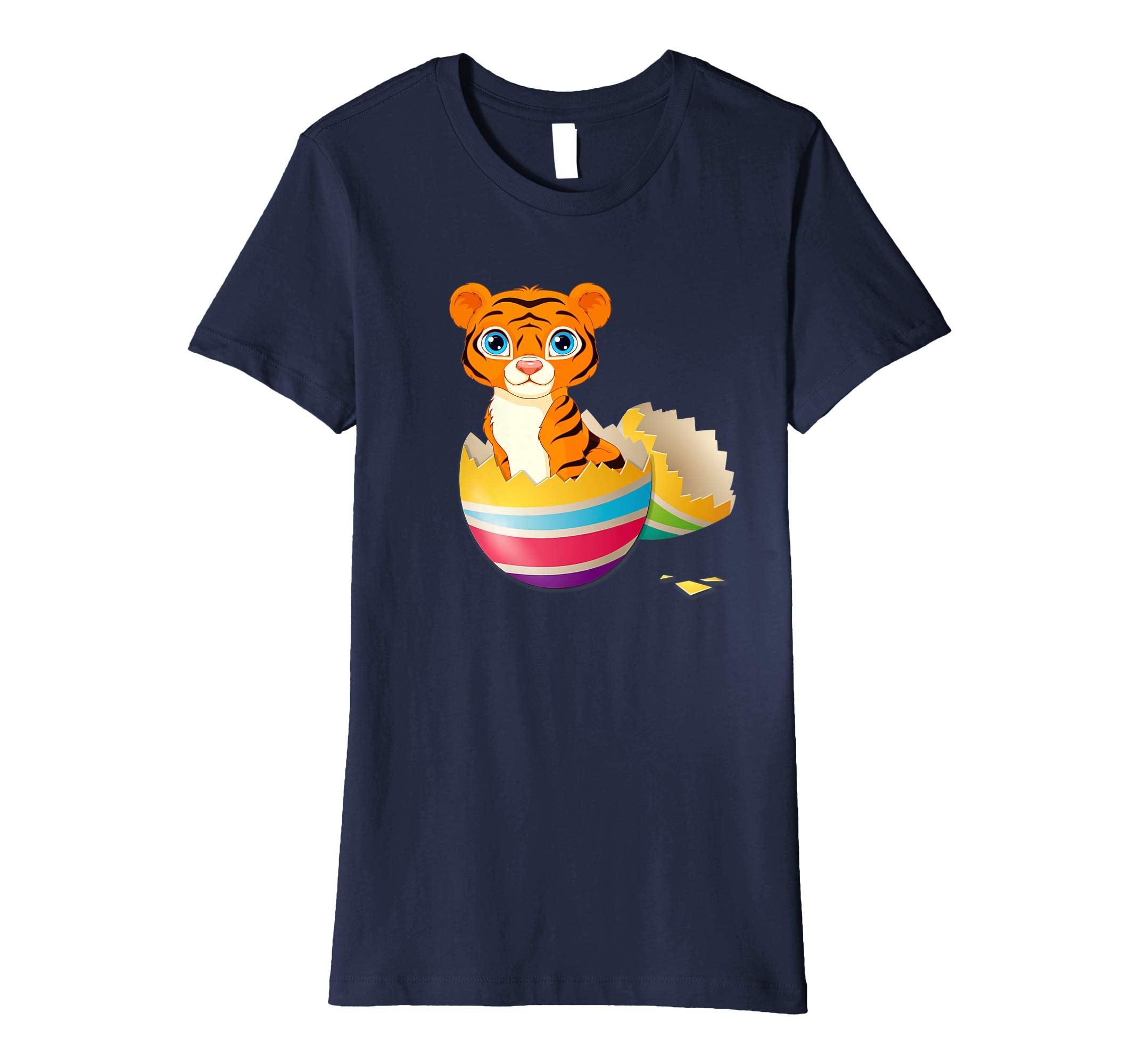 Baby Tiger Hatching From Easter Egg Easter Day Shirt