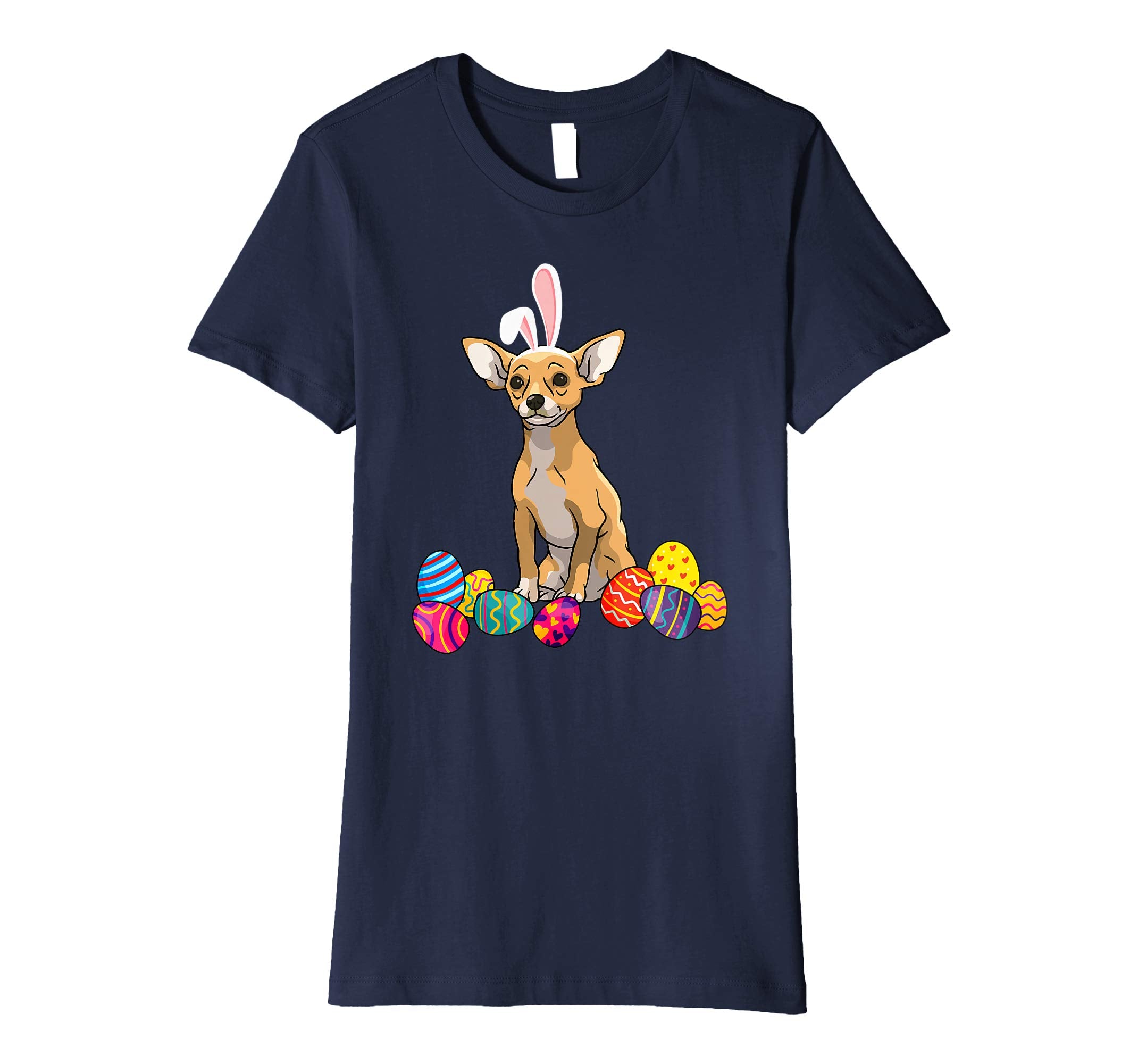 Chihuahua Bunny Ear With Egg Easter Easter Day Shirt