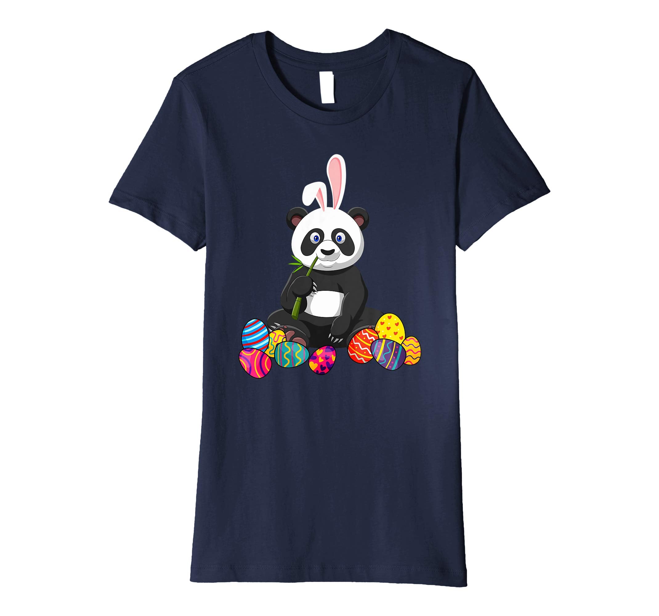 Panda Bunny Ear With Egg Easter Easter Day Shirt