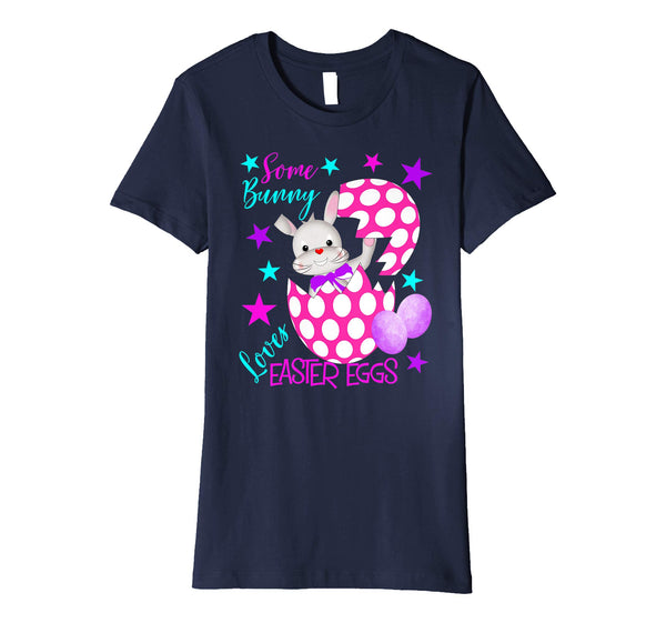 Cute Easter Bunny Egg Graphic Fun Tee Shirts