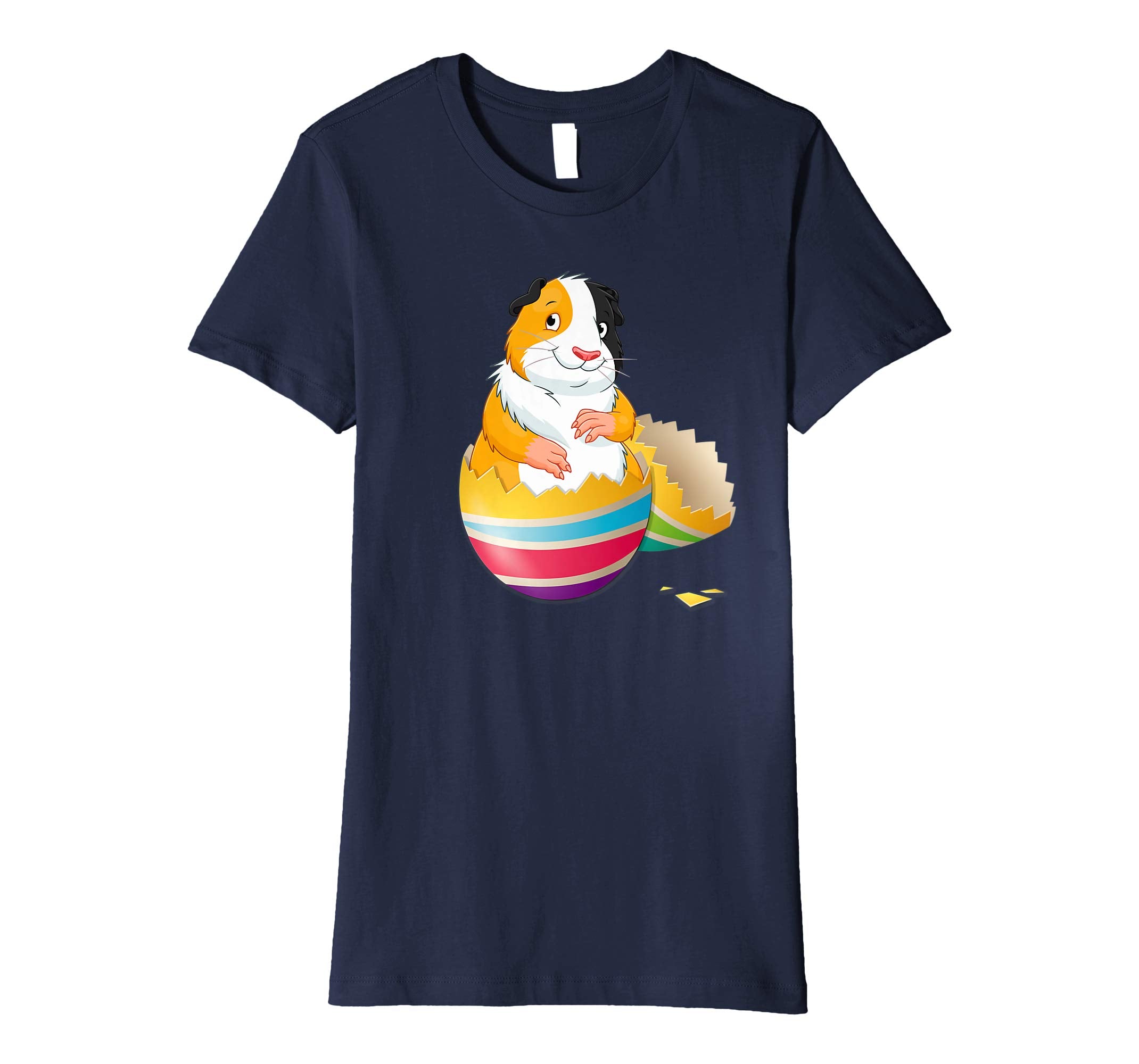 Baby Guinea Pig Hatching From Easter Egg Easter Day Shirt