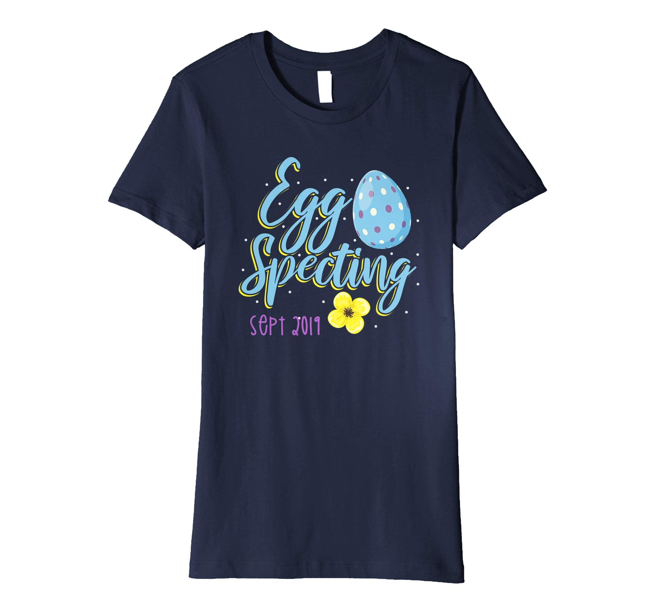 Eggspecting a Baby T Shirt Easter Egg September 2019