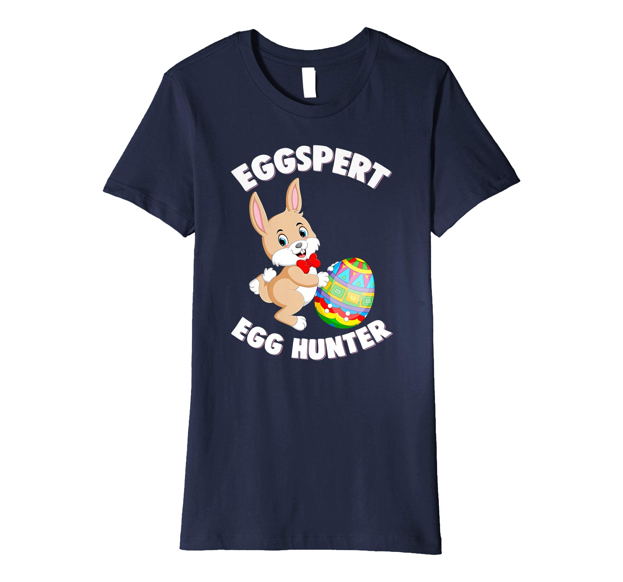 Eggspert Egg Hunter Happy Easter Kids Boys Girls T Shirt
