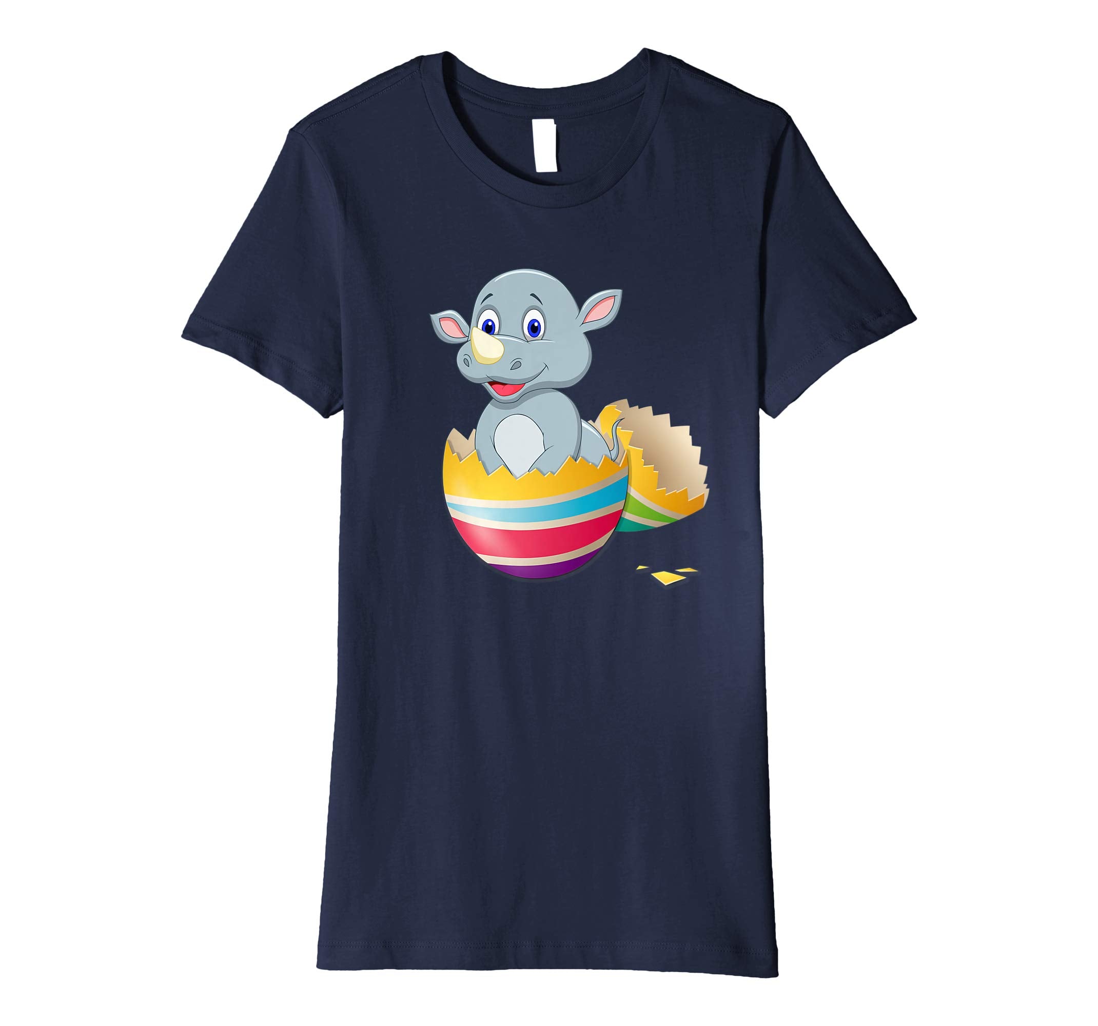 Baby Rhino Hatching From Easter Egg Easter Day Shirt