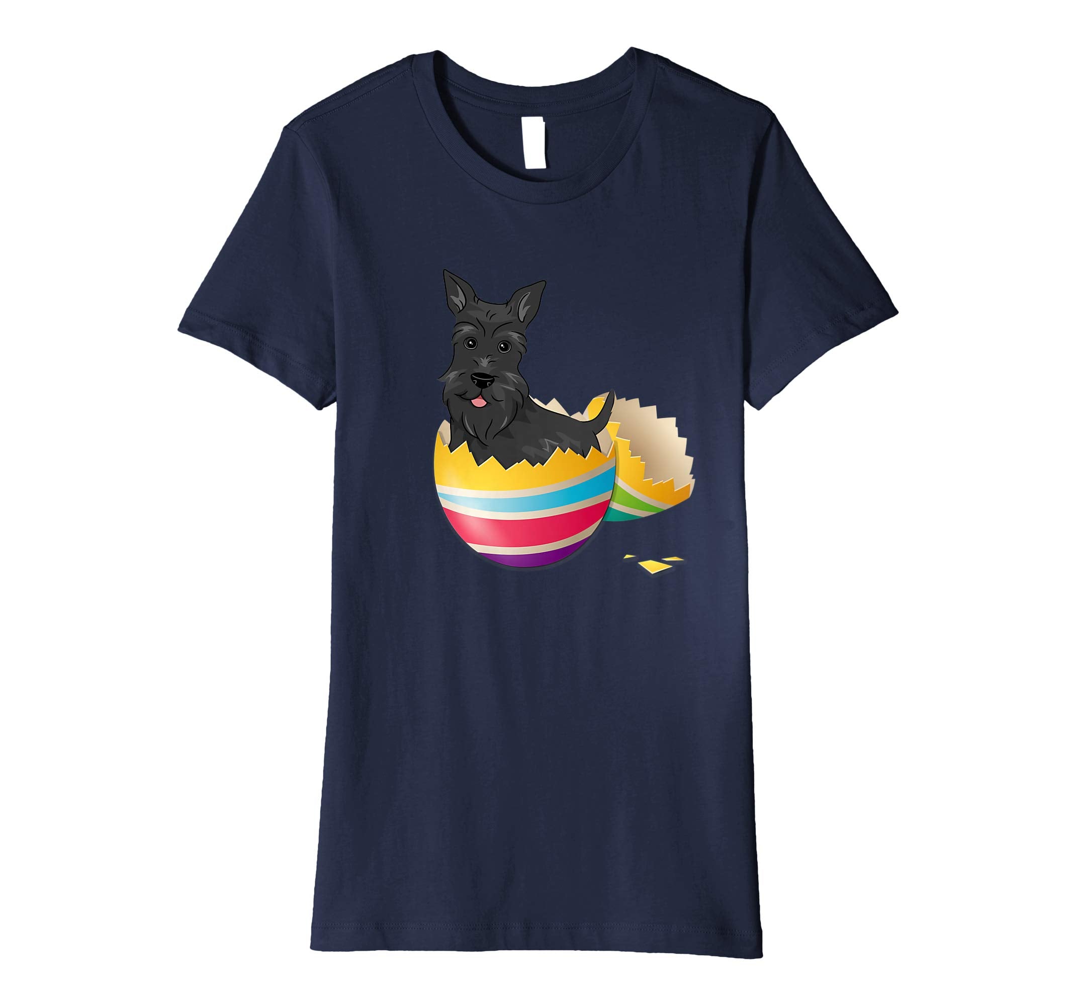 Scottish Terier Hatching From Easter Egg Easter Day Shirt
