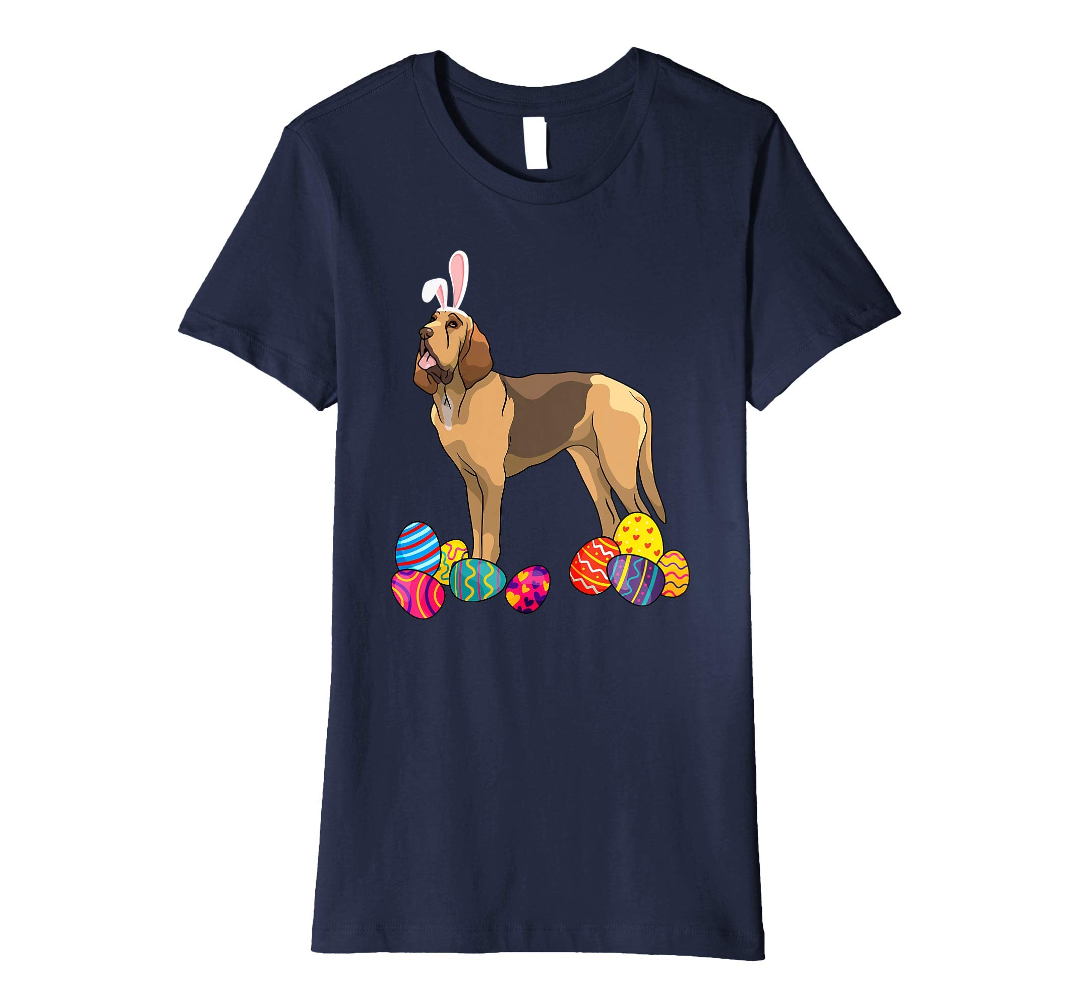 Bloodhound Bunny Ear With Egg Easter Easter Day Shirt