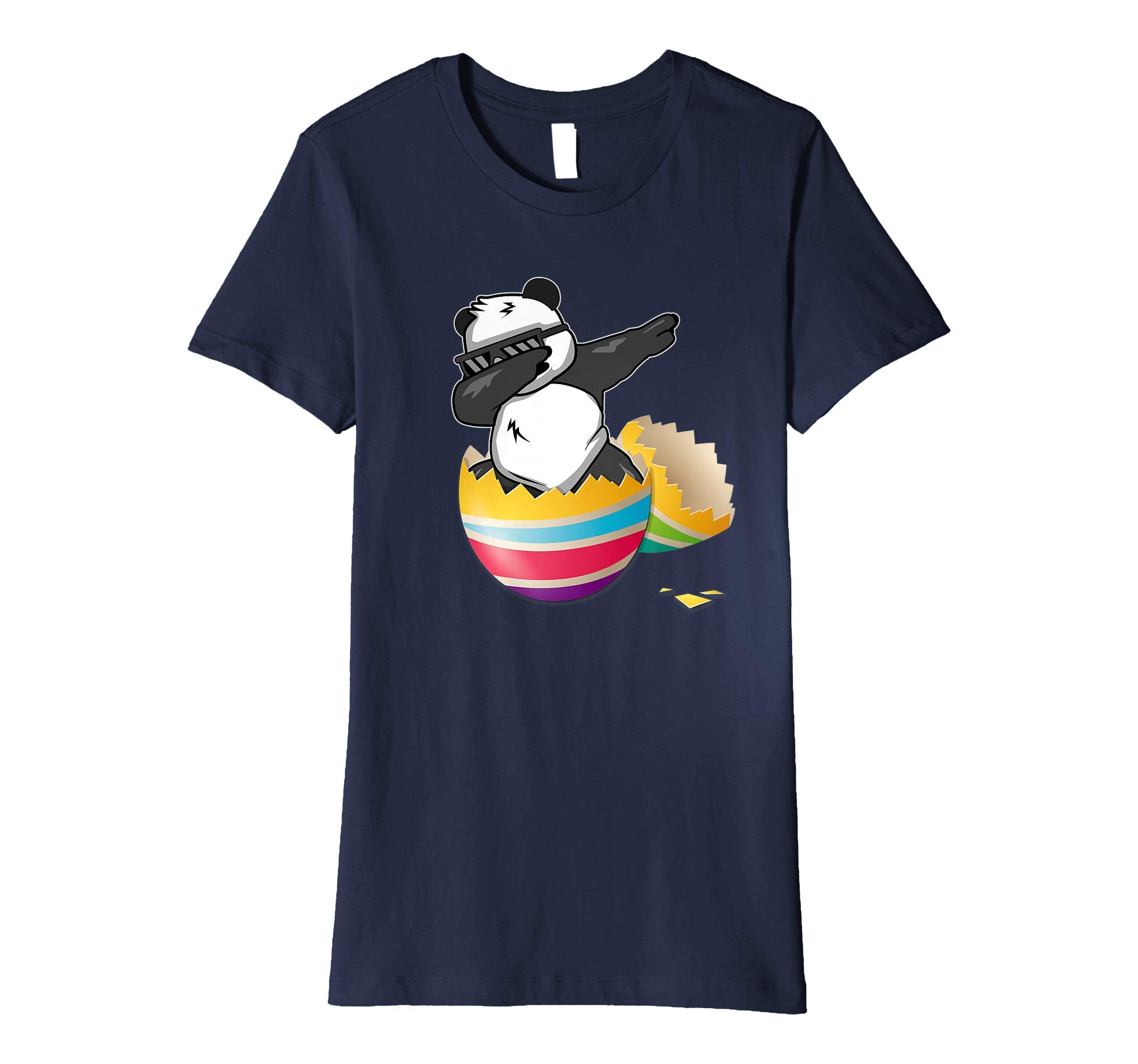 Panda Dabbing Easter Eggs Easter Day Shirt