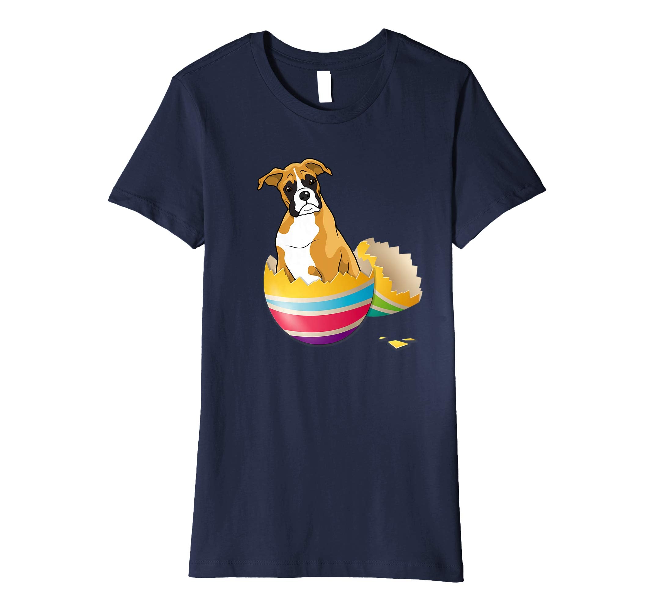 Boxer Hatching From Easter Egg Easter Day Shirt
