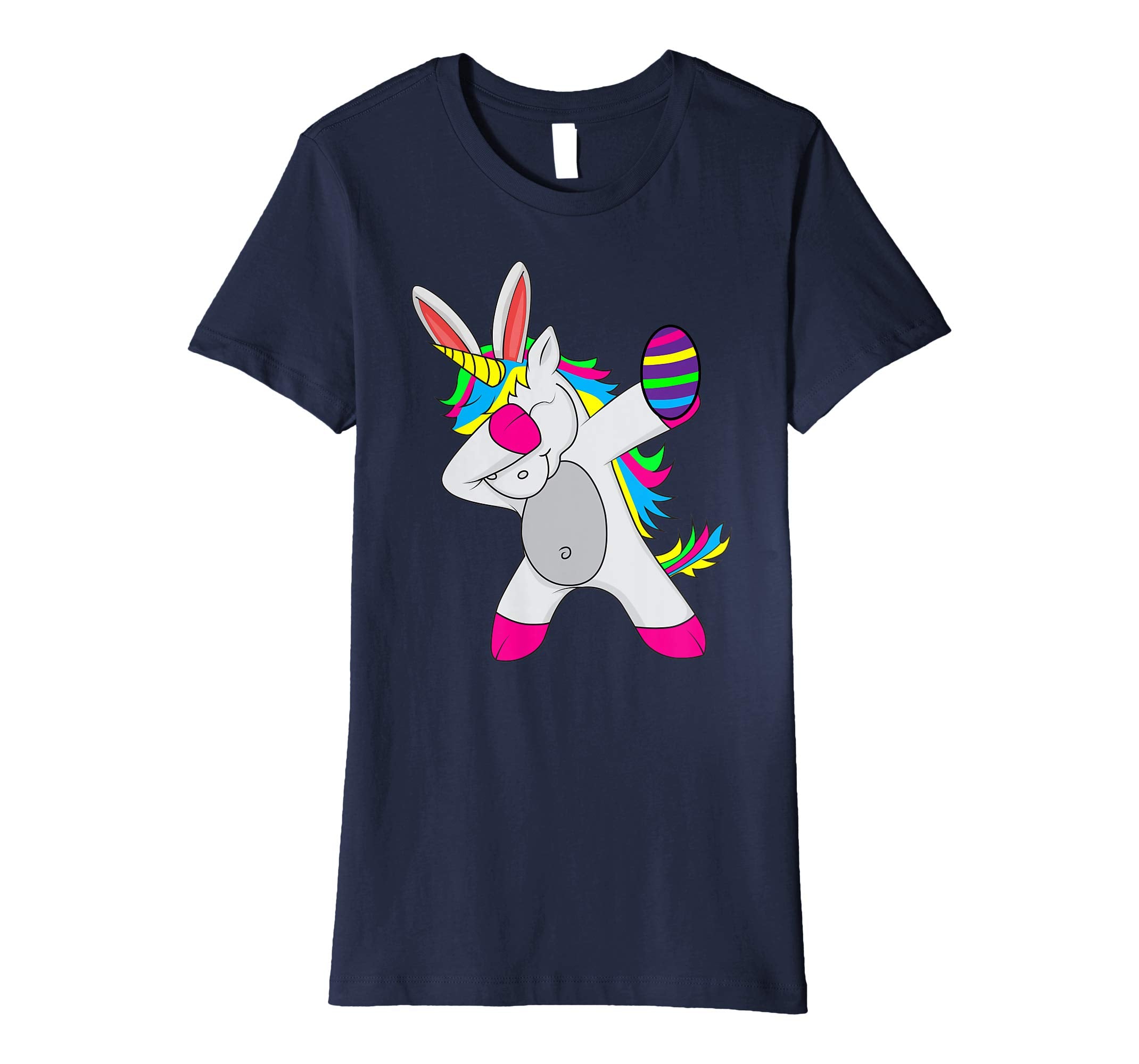 Funny Dainty Dabbing Easter Unicorn Bunny Shirt Gift