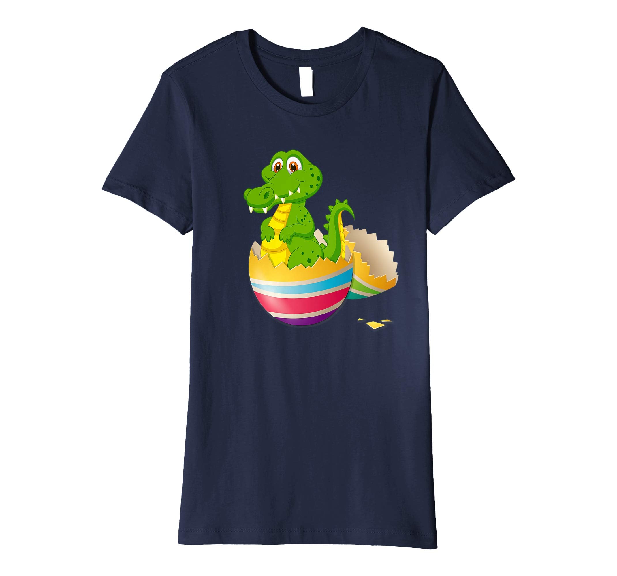 Baby Crocodile Hatching From Easter Egg Easter Day Shirt