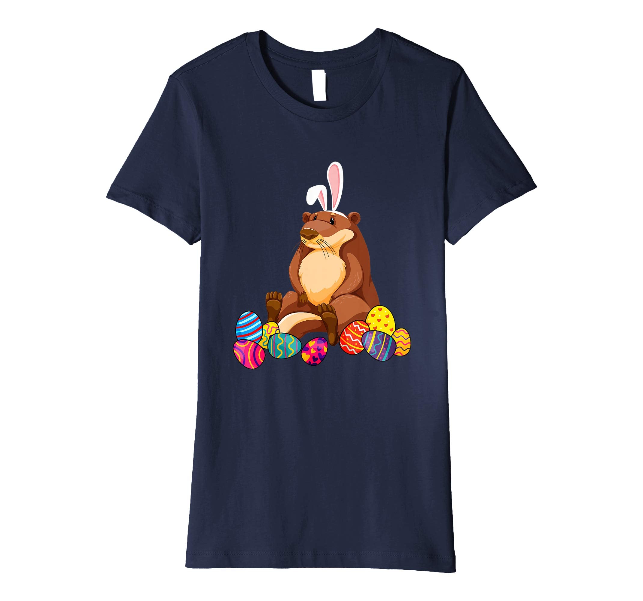 Otter Bunny Ear With Egg Easter Easter Day Shirt