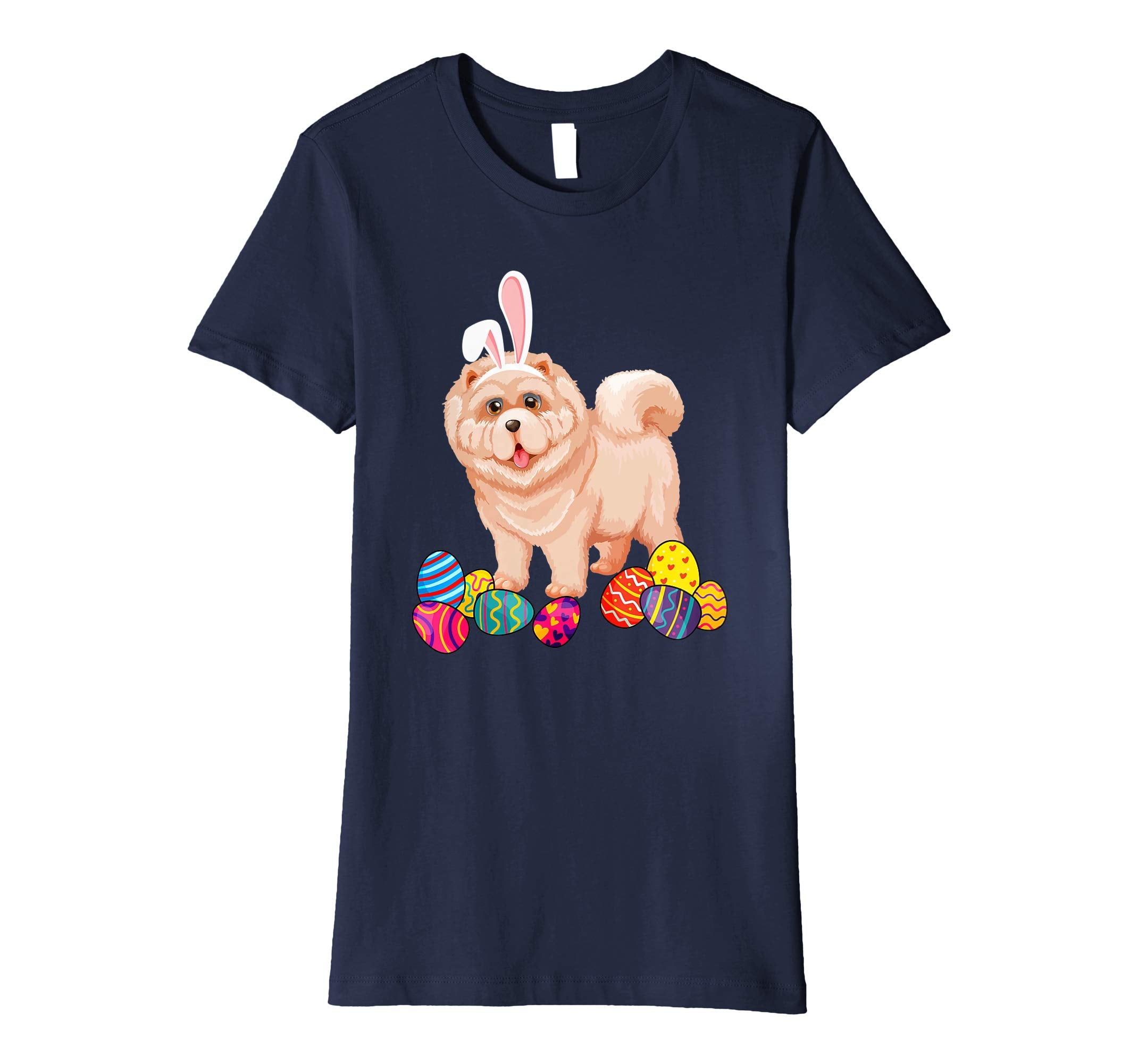 Chow Chow Bunny Ear With Egg Easter Easter Day Shirt