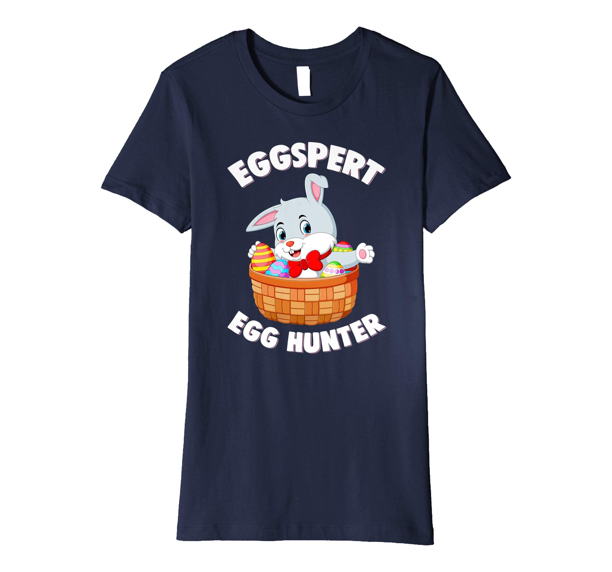 Eggspert Egg Hunter Happy Easter Kids Boys Girls T Shirt