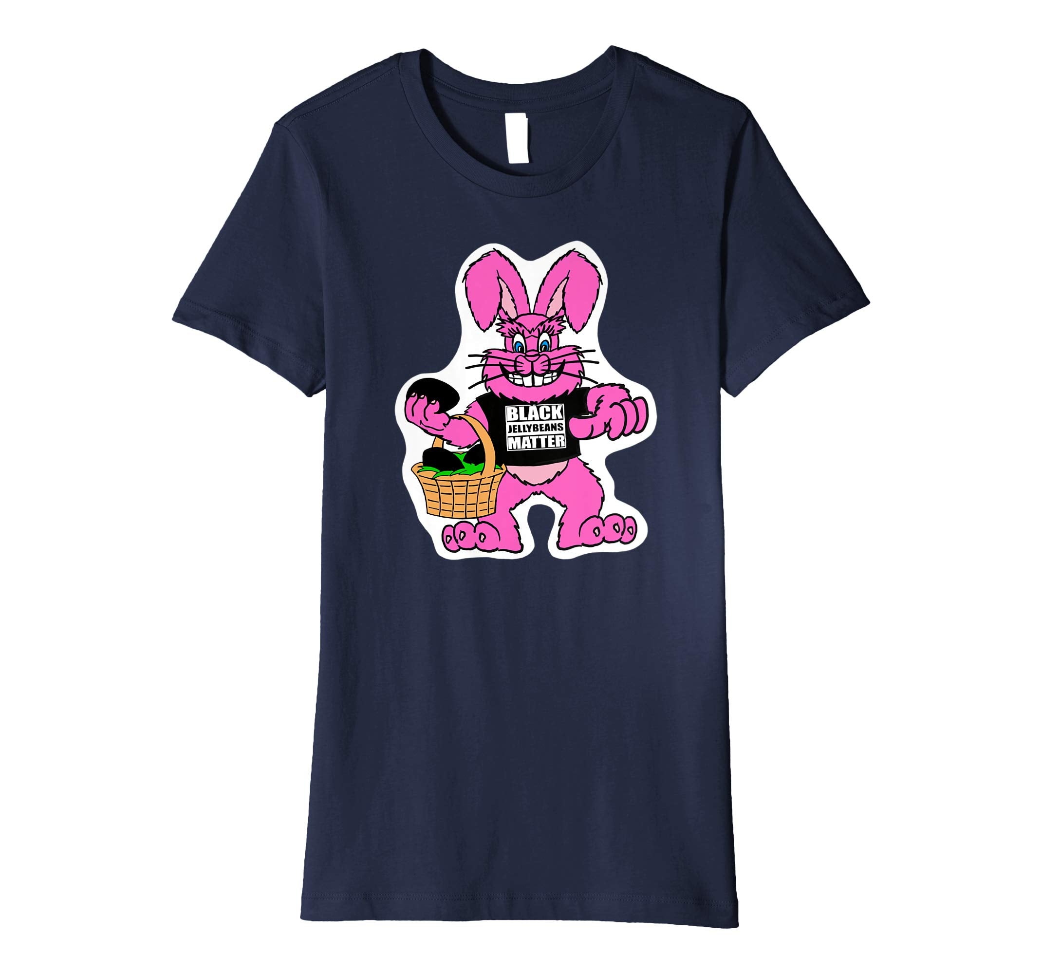 Womens Funny Easter Shirt Black Jelly Beans Matter Cute Gift