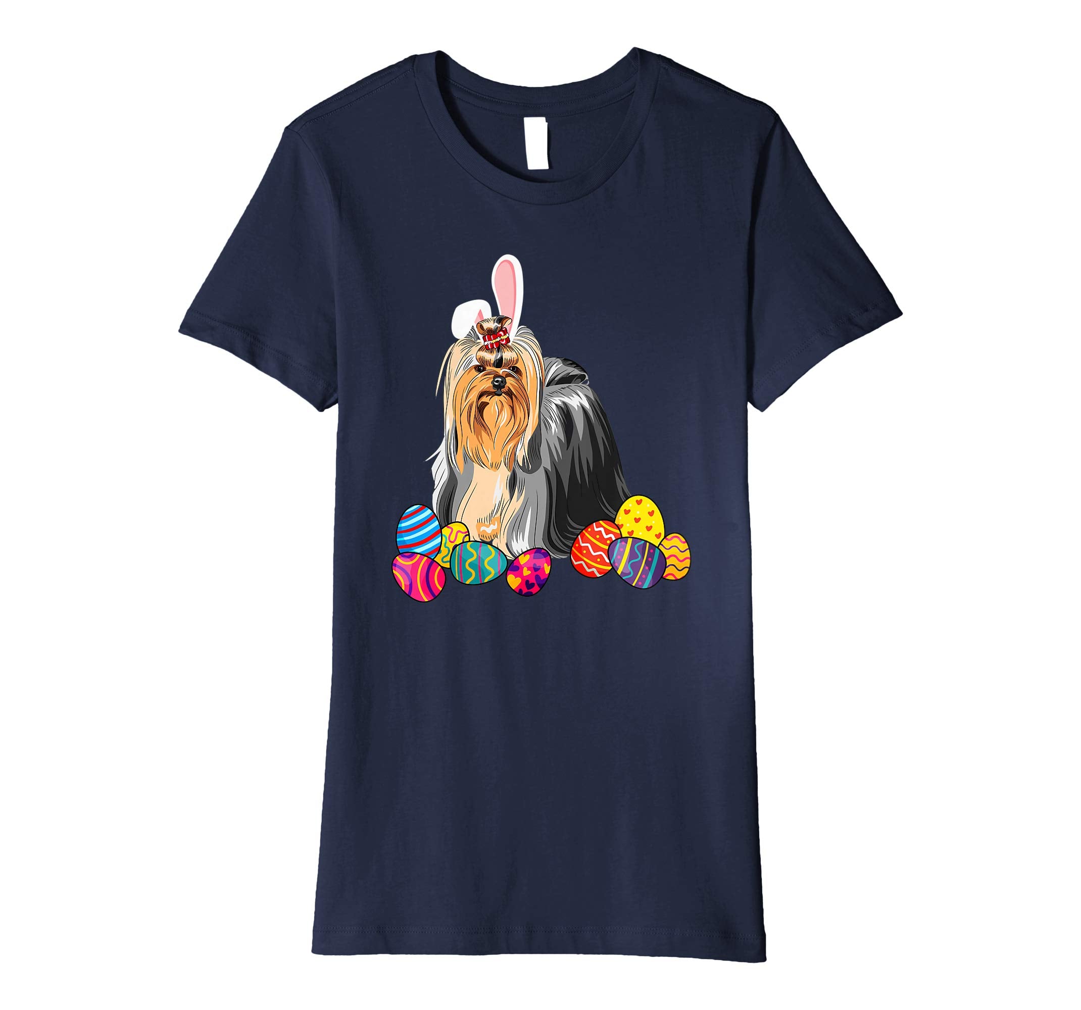 Yorkshire Bunny Ear With Egg Easter Easter Day Shirt