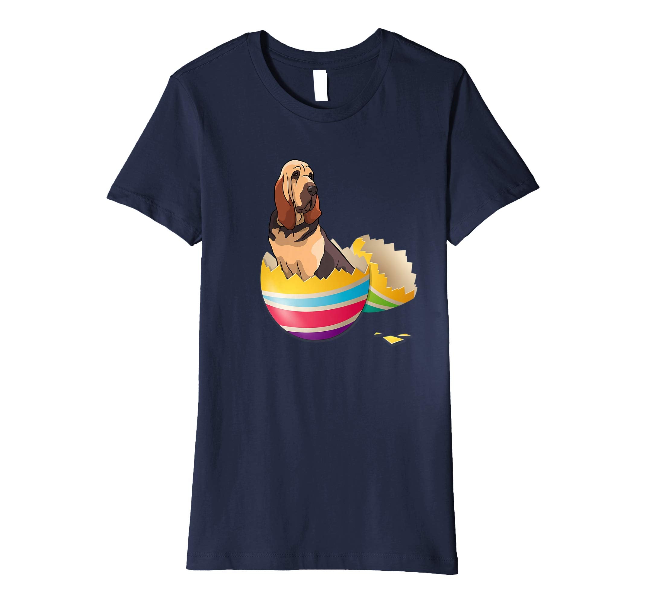 Bloodhound Hatching From Easter Egg Easter Day Shirt