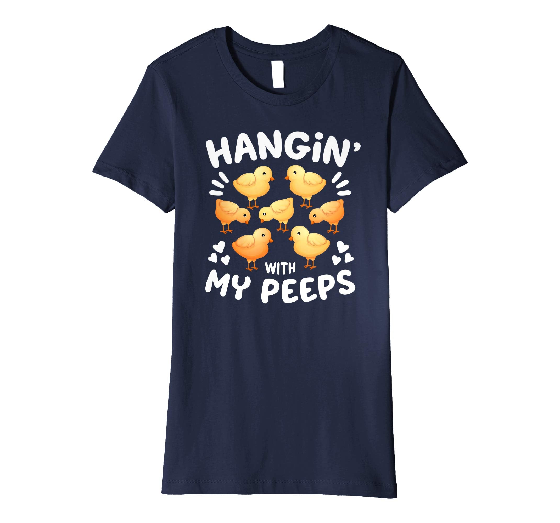 Hanging With My Peeps Happy Easter Kids Boys Girls T Shirt