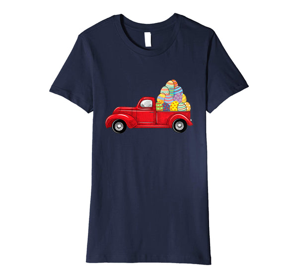 Digging Into Easter Day Egg Easter Truck Wagon Lover Shirt