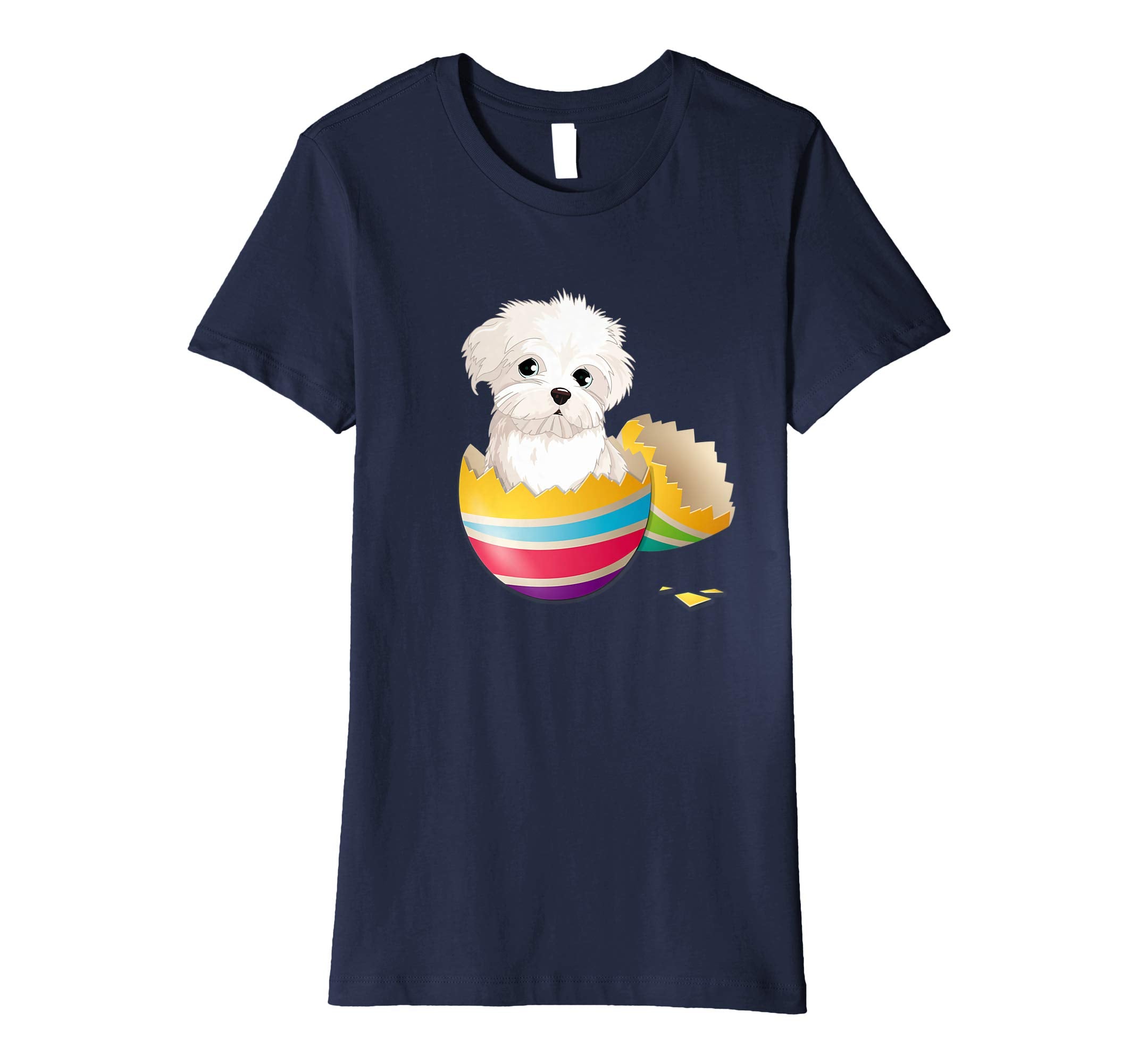 Maltese Hatching From Easter Egg Easter Day Shirt