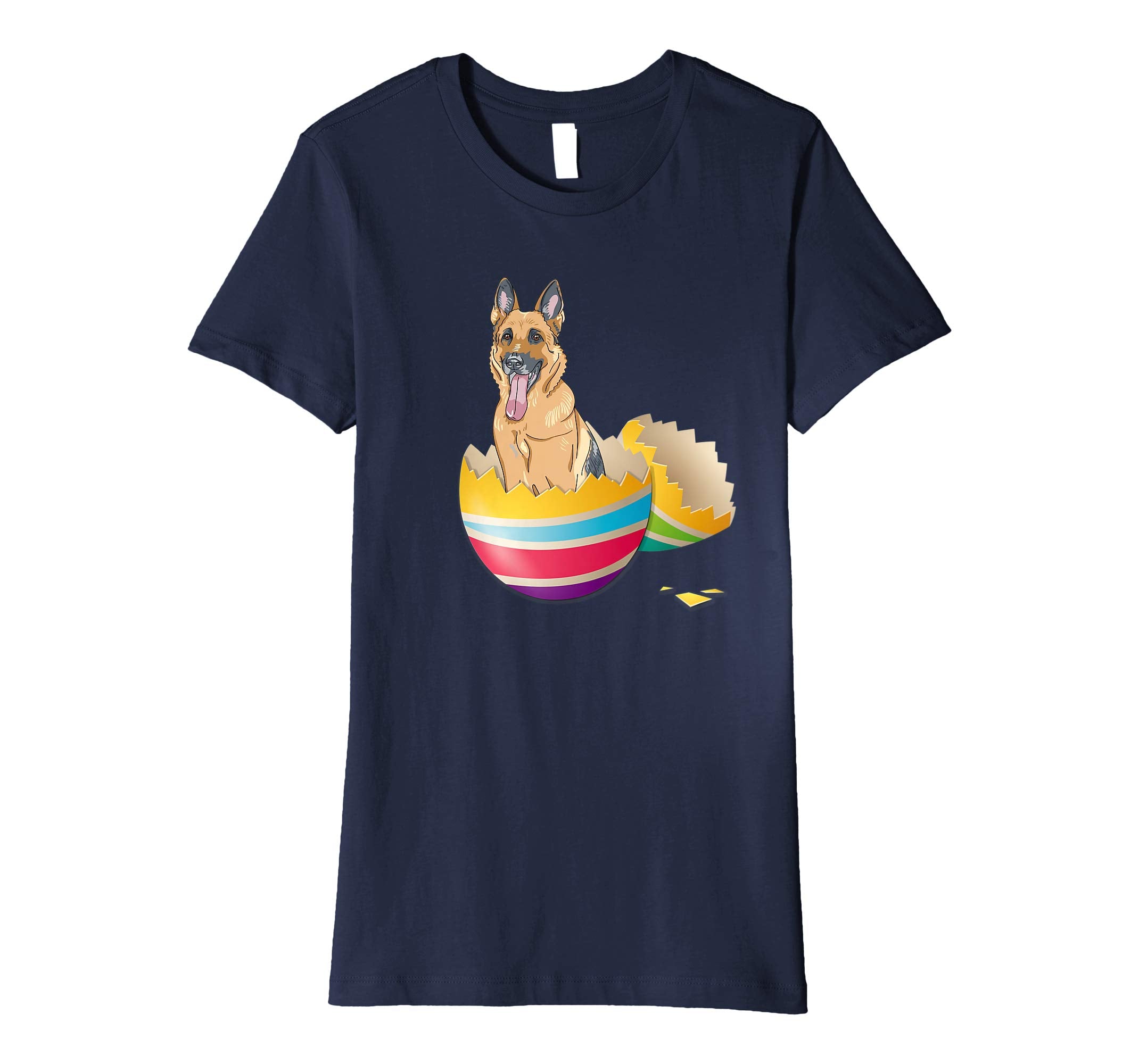 German Shepherd Hatching From Easter Egg Easter Day Shirt