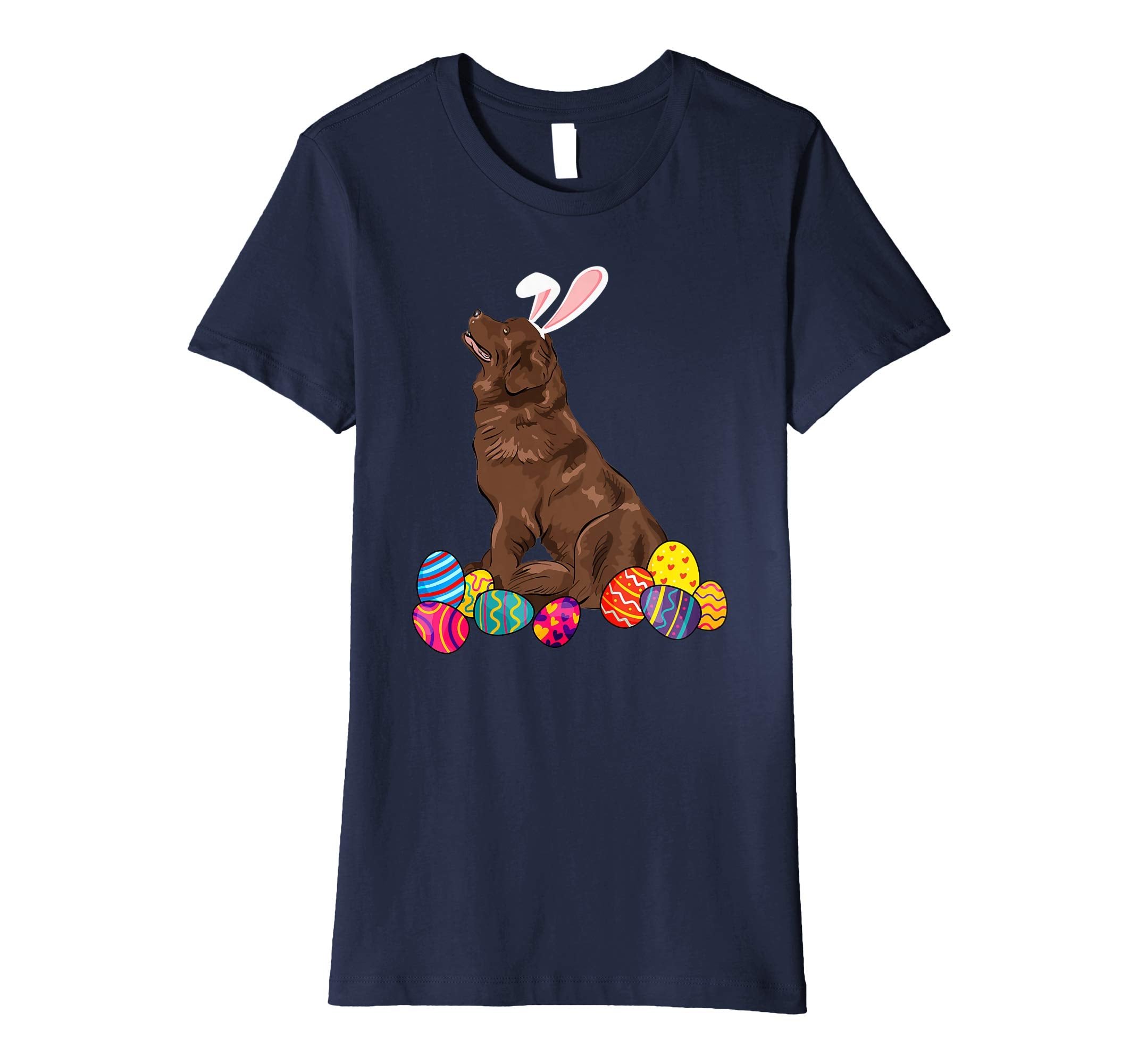 Newfoundland Bunny Ear With Egg Easter Easter Day Shirt