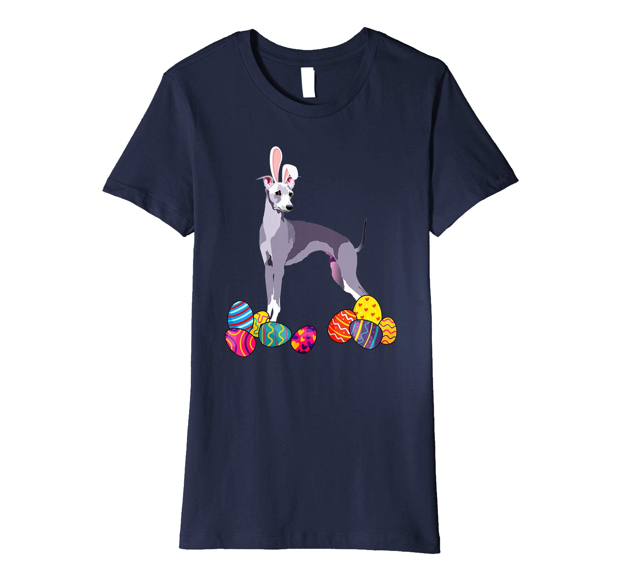 Italian Greyhound Bunny Ear With Egg Easter Easter Day Shirt