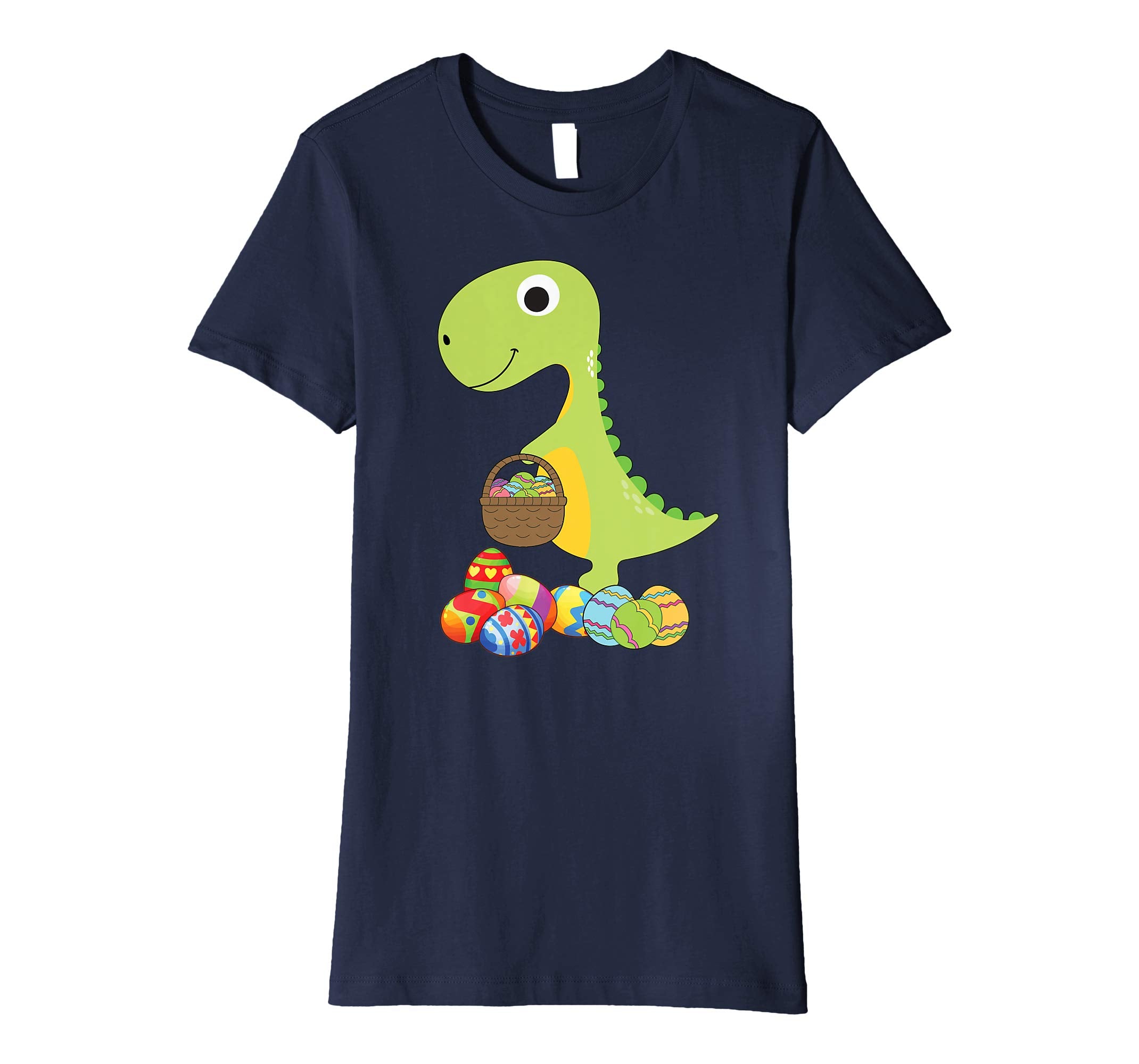 Easter Dinosaur Shirt T Rex Easter Eggs Basket