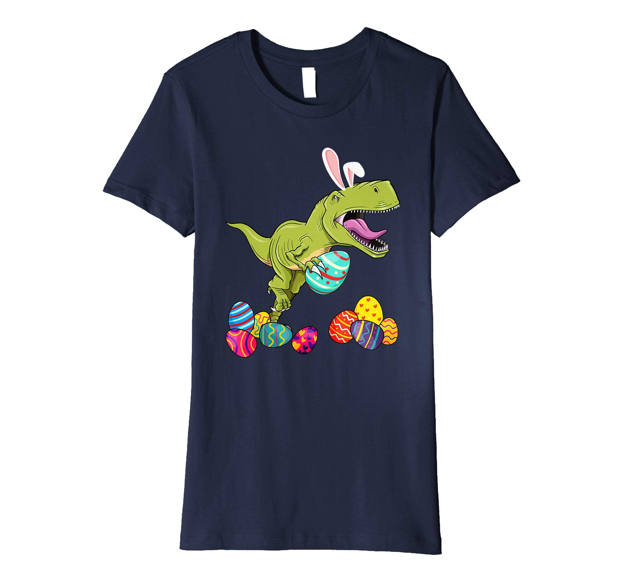 Easter Bunny Dinosaur T rex Eggs Cellent T shirt Boys Kids