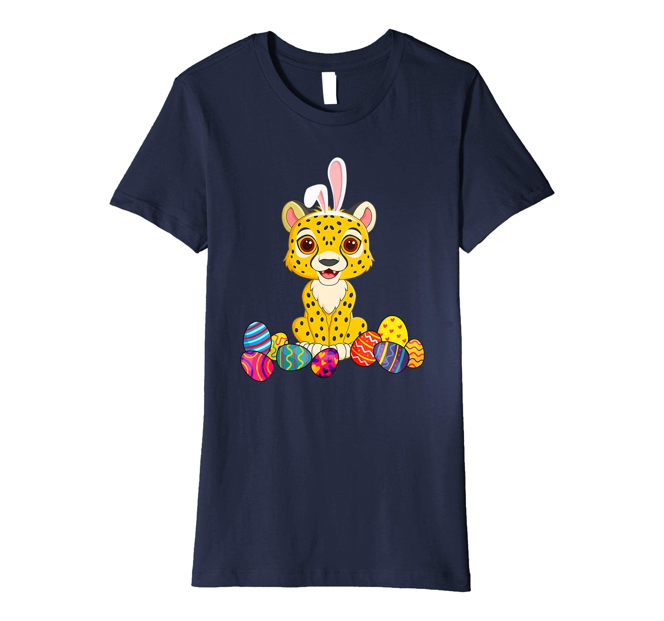 Cheetah Bunny Ear With Egg Easter Easter Day Shirt