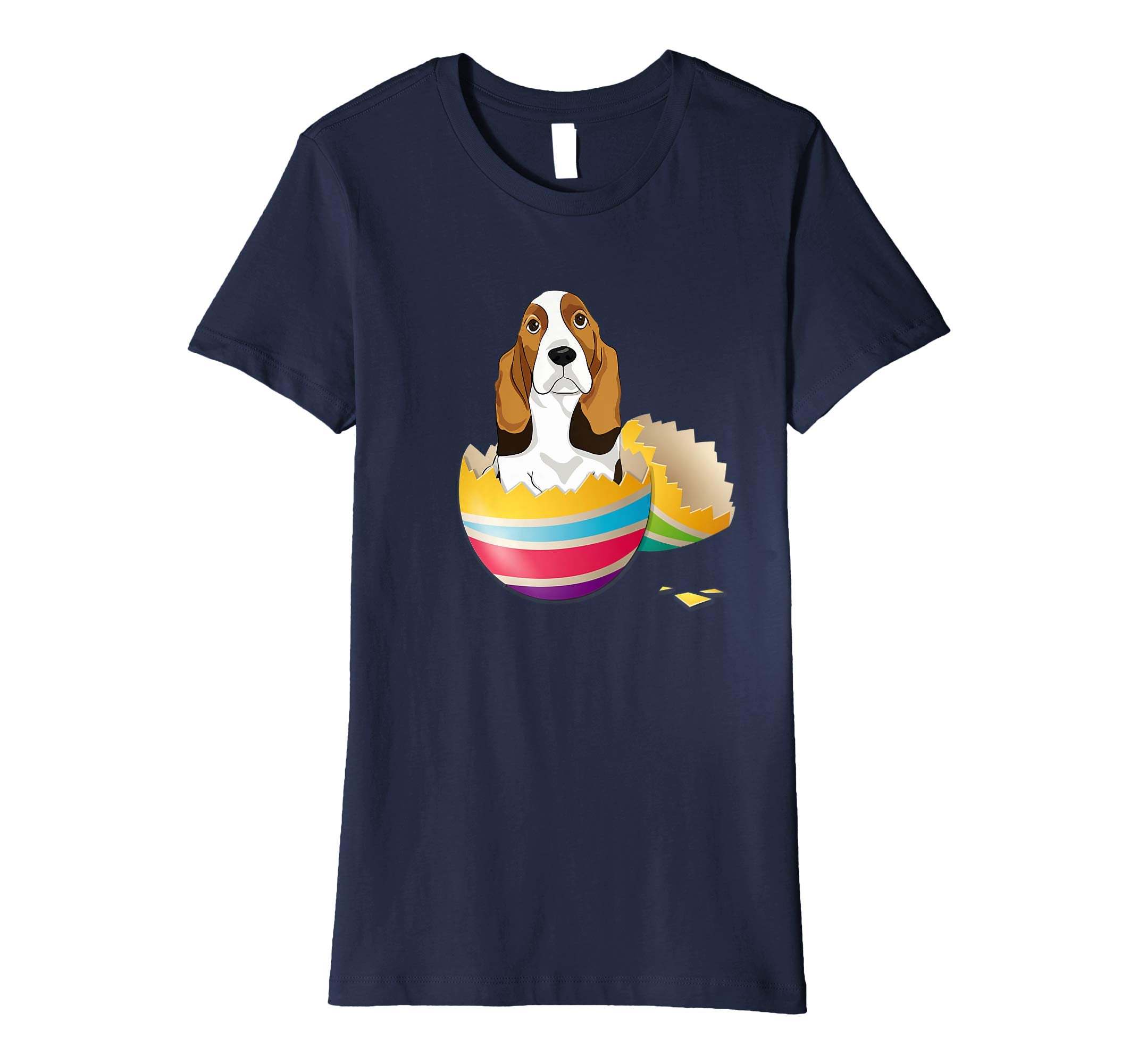 Basset Hound Hatching From Easter Egg Easter Day Shirt