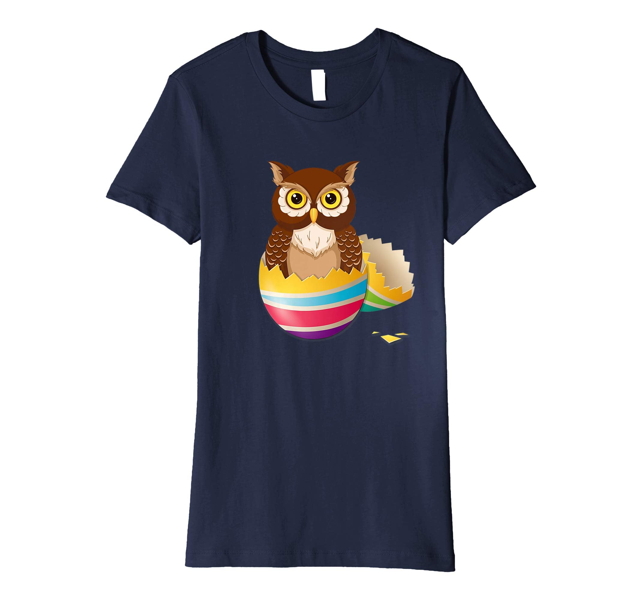 Baby Owl Hatching From Easter Egg Easter Day Shirt