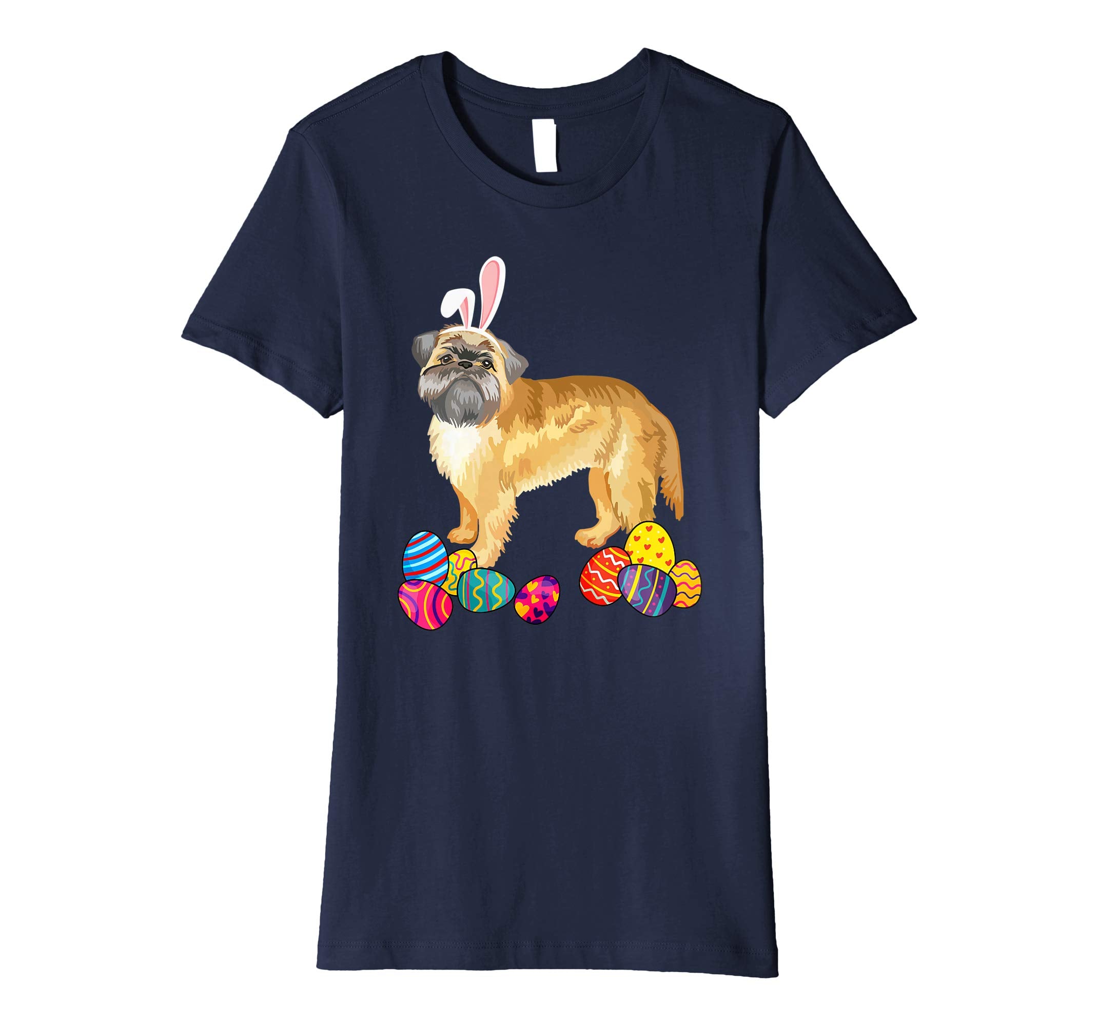 Brussels Griffon Bunny Ear With Egg Easter Easter Day Shirt