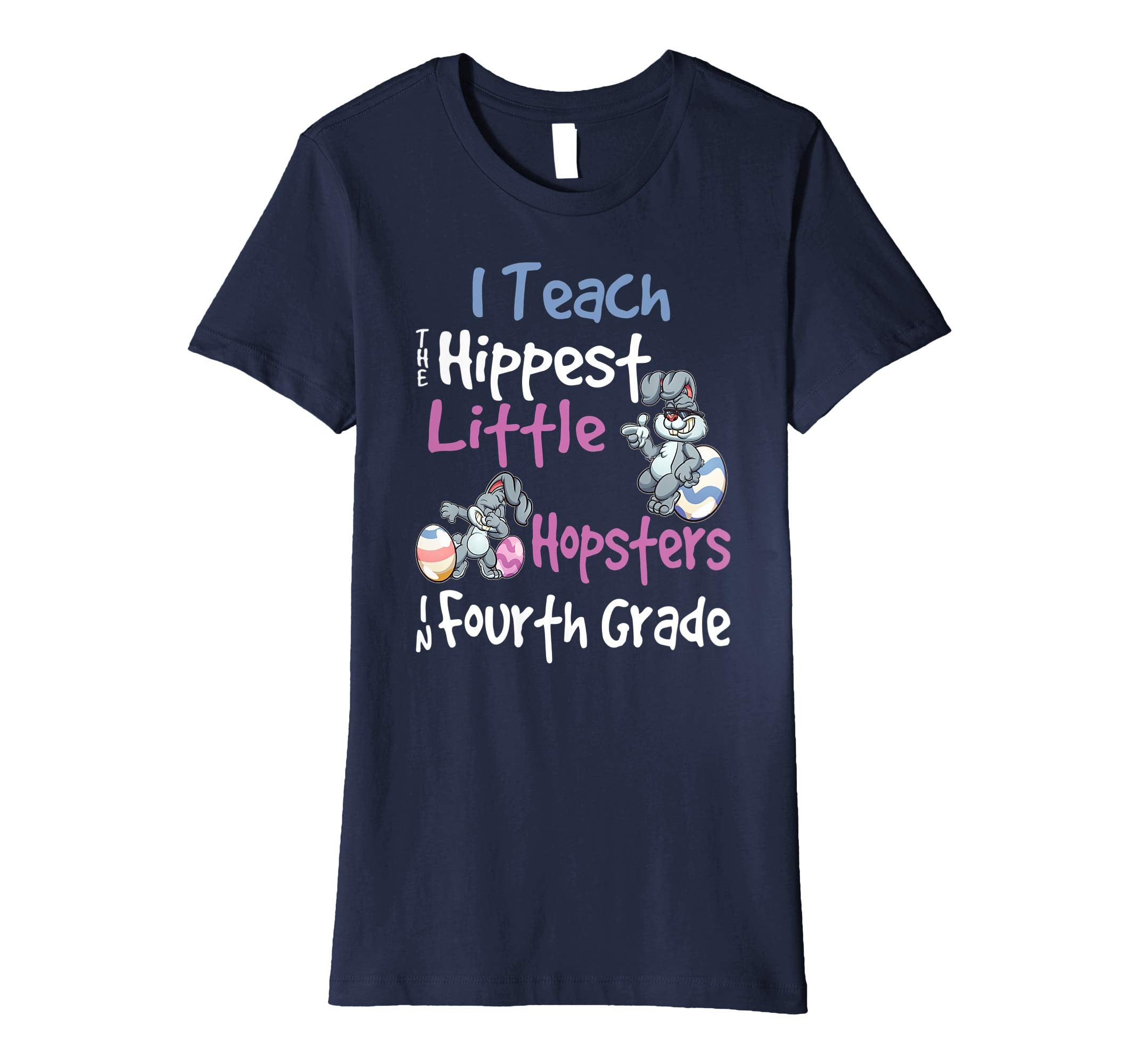 Easter 4th Grade Teacher Shirt Gift Easter Shirts For Women