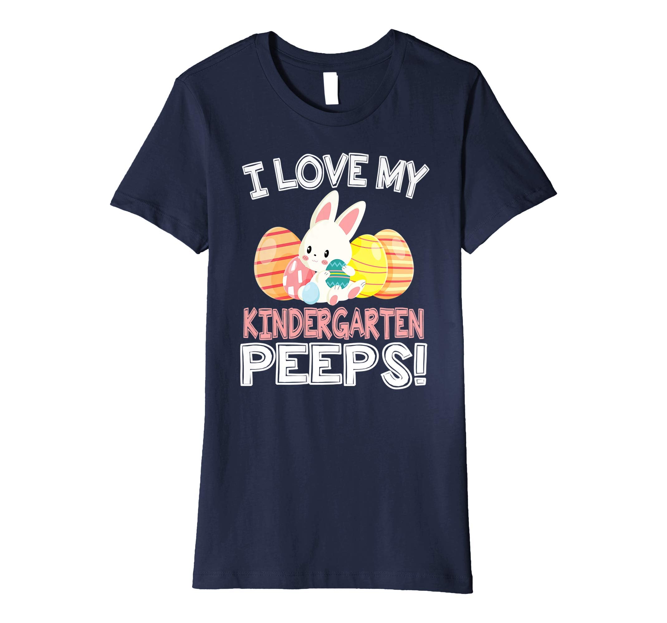 Rabbit &amp; Easter Eggs I Love My Kindergarten Peeps Teacher